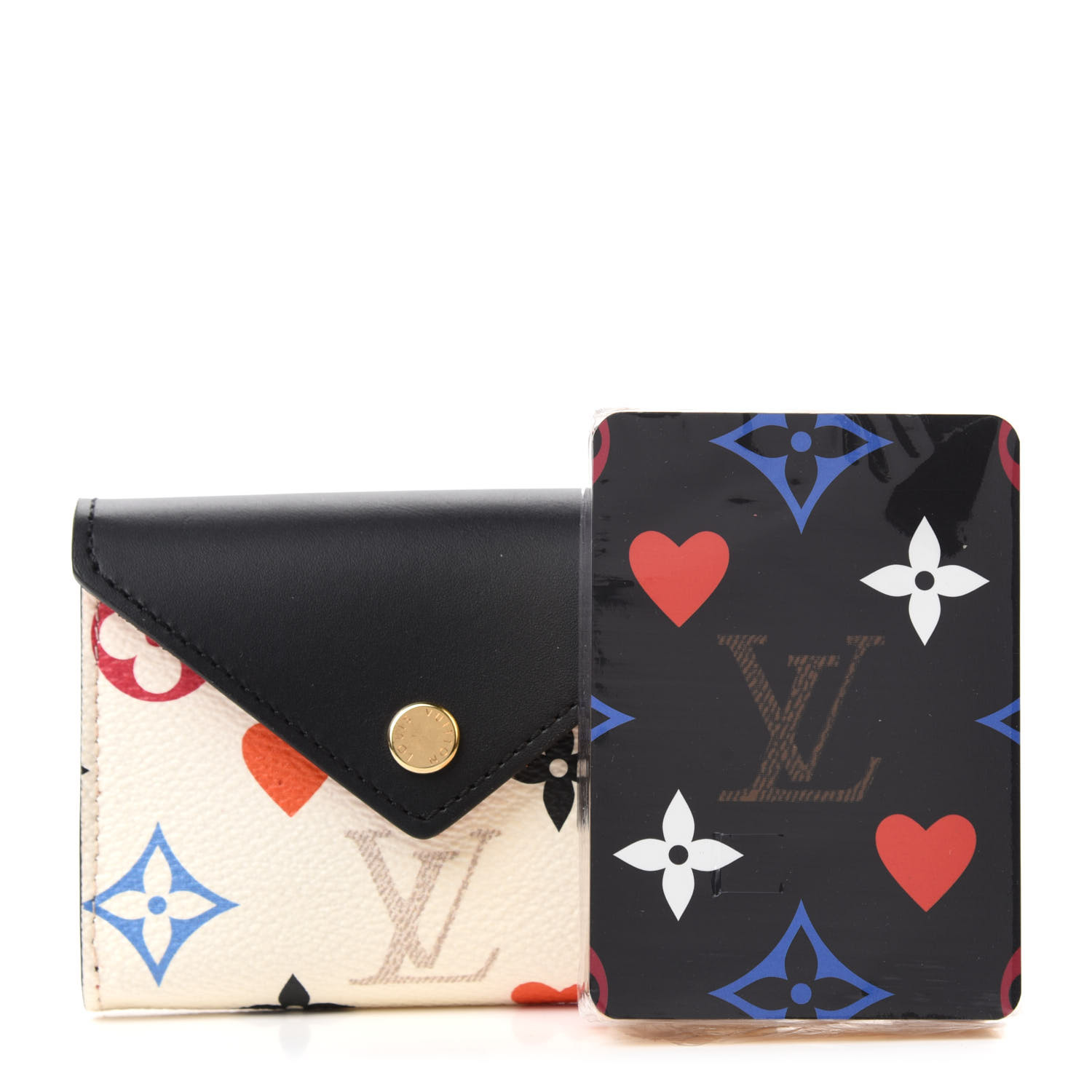 LOUIS VUITTON Game On Playing and Pouch Arsene Red 748007 | FASHIONPHILE