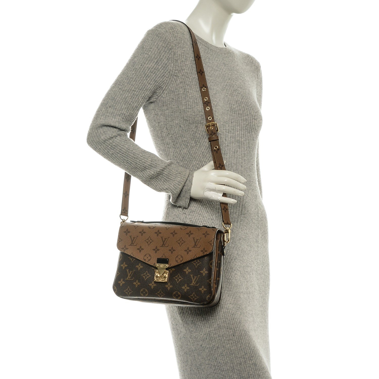 lv metis reverse LOUIS VUITTON Reverse Monogram Pochette Metis 185618
