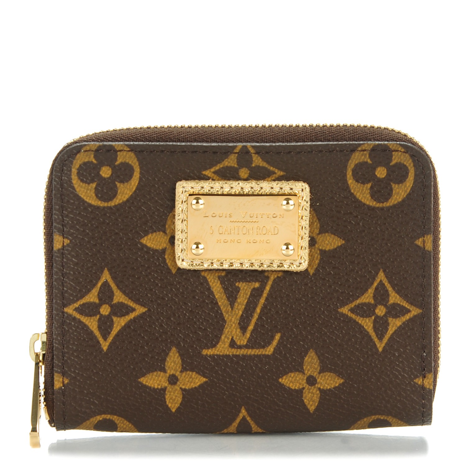 LOUIS VUITTON Monogram Hong Kong Canton Road Zippy Coin Purse 142800