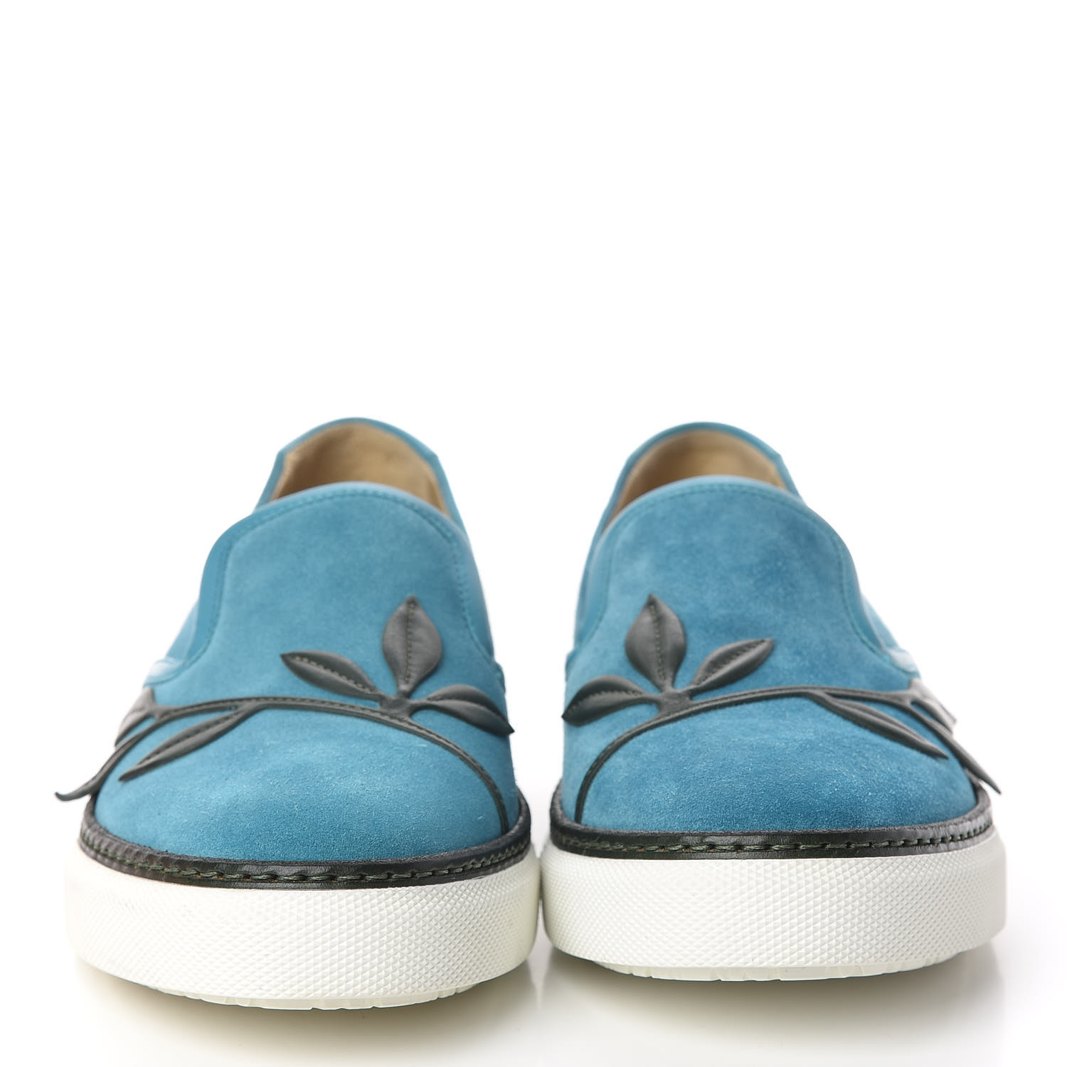 HERMES Suede Slip On Sneaker 38 460389