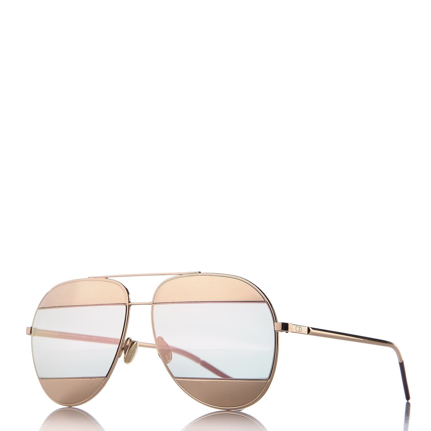 dior split 1 aviator sunglasses