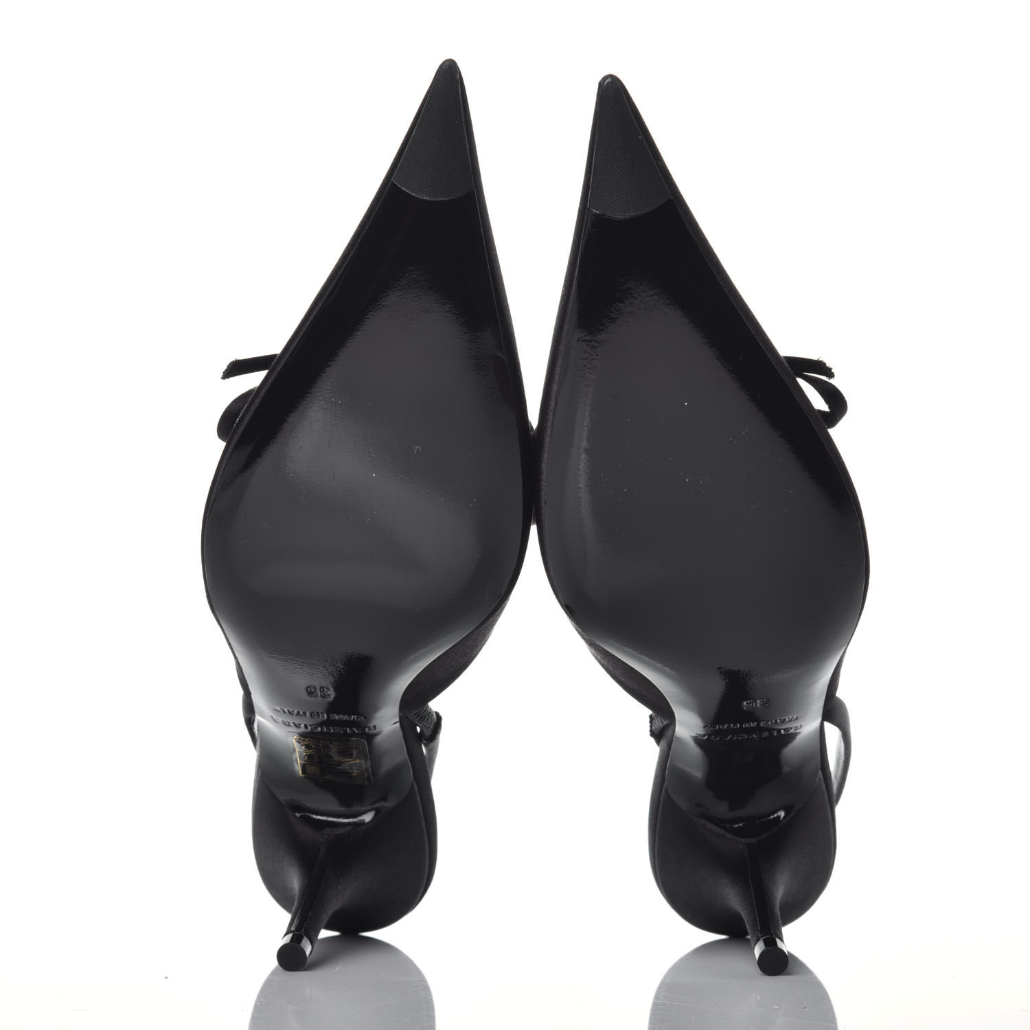 balenciaga scrunch knife mules