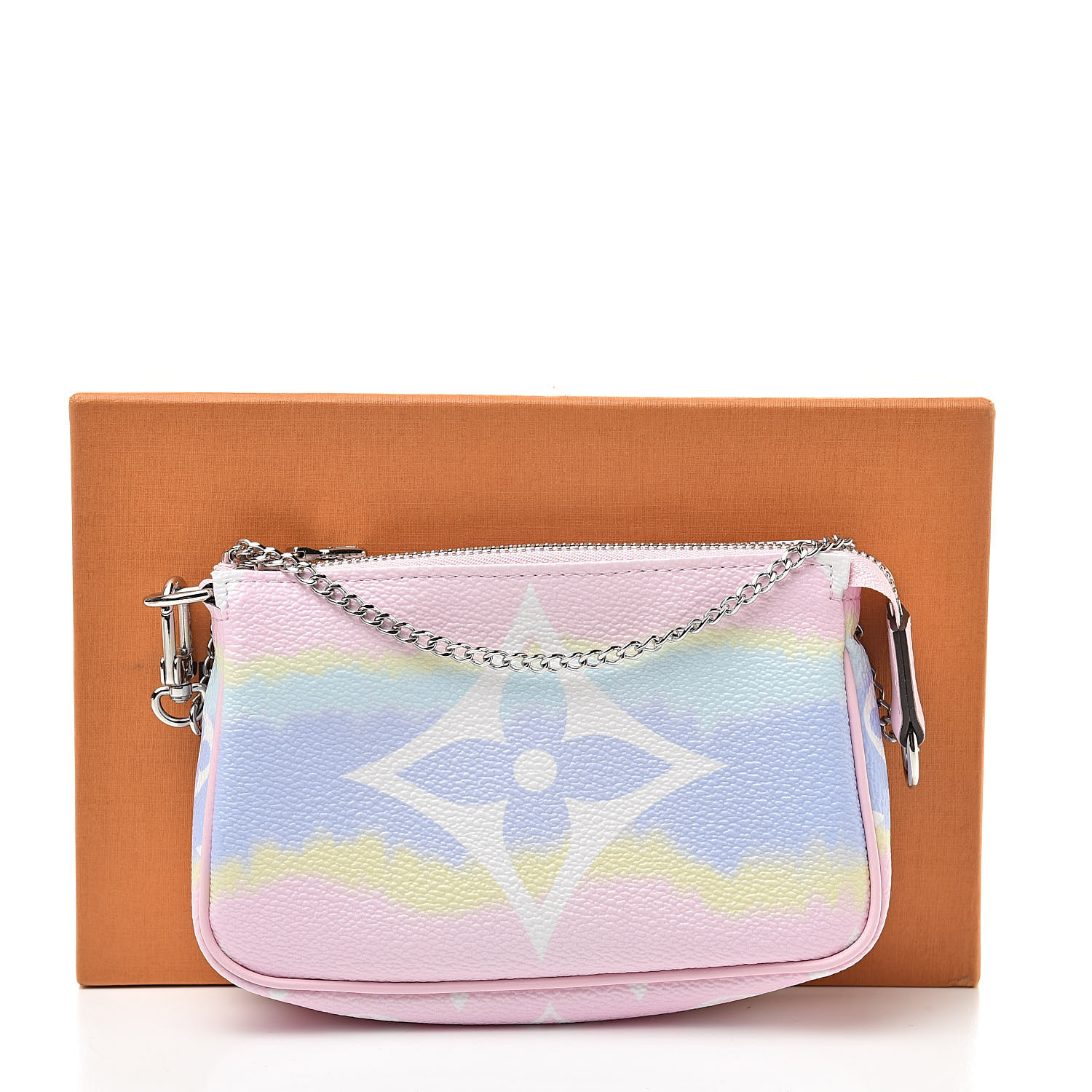 LOUIS VUITTON Monogram Escale Mini Pochette Accessories Pastel 523500