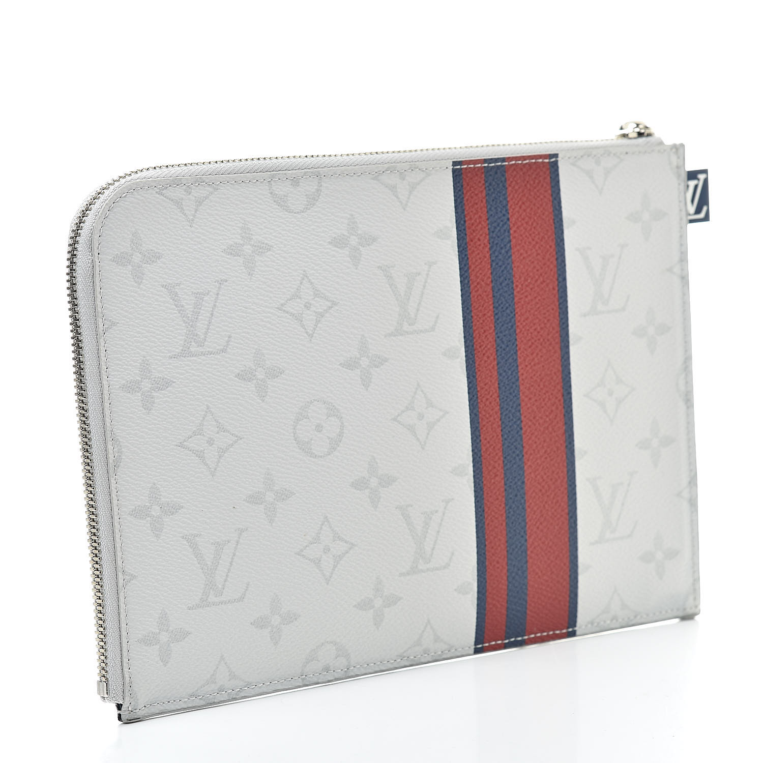 LOUIS VUITTON Monogram Pochette Jour PM White 514194