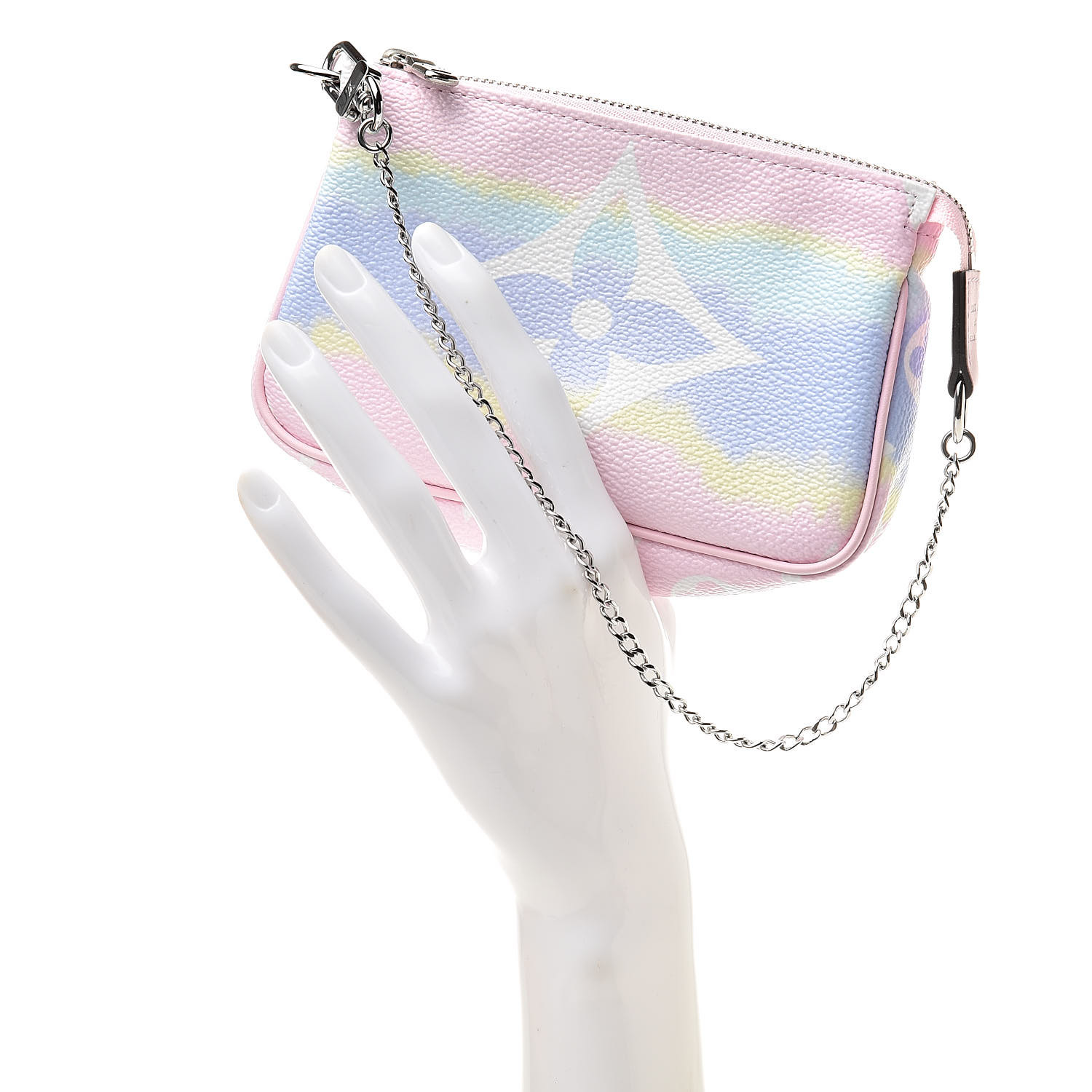 LOUIS VUITTON Monogram Escale Mini Pochette Accessories Pastel 523500