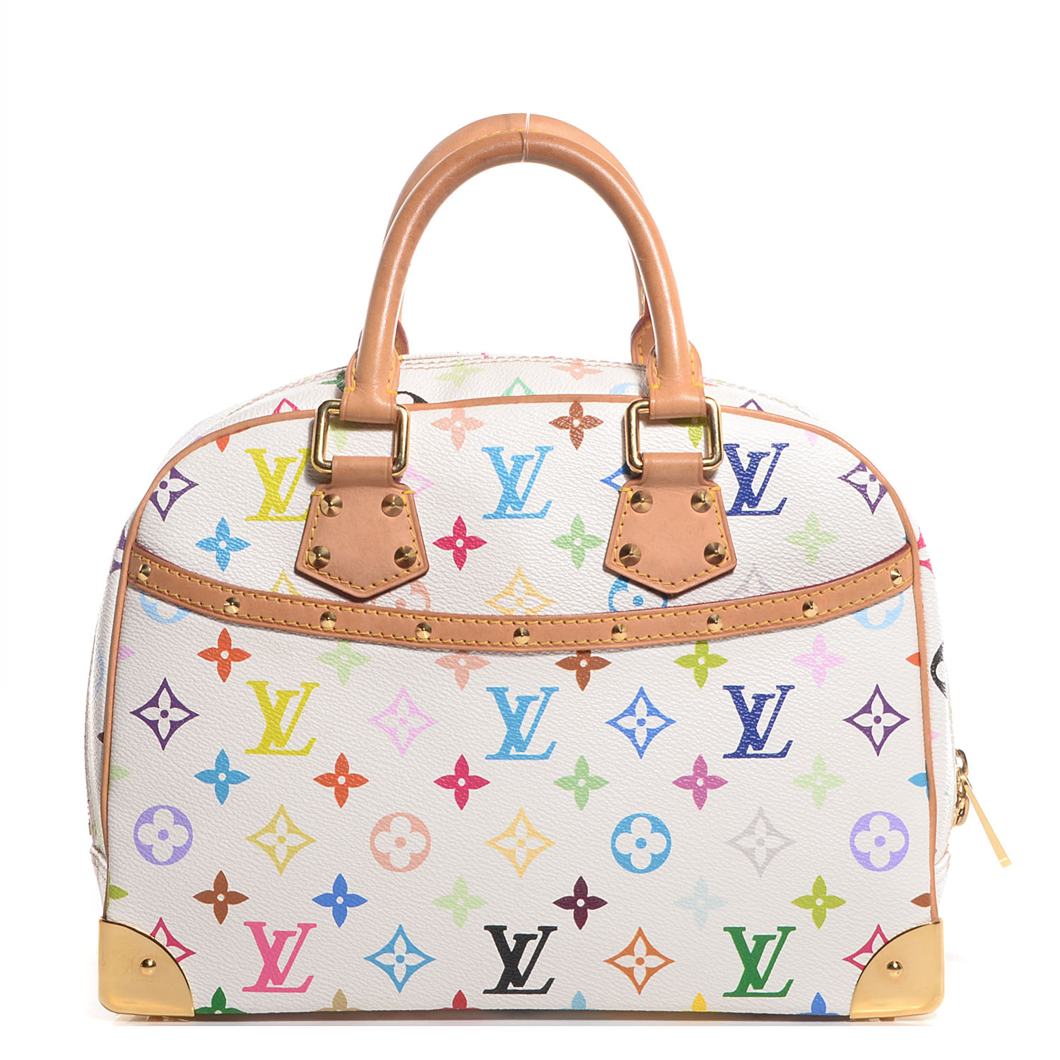 LOUIS VUITTON MULTICOLOR TROUVILLE BAG/ TAKASHI MURAKAMI/ REVIEW