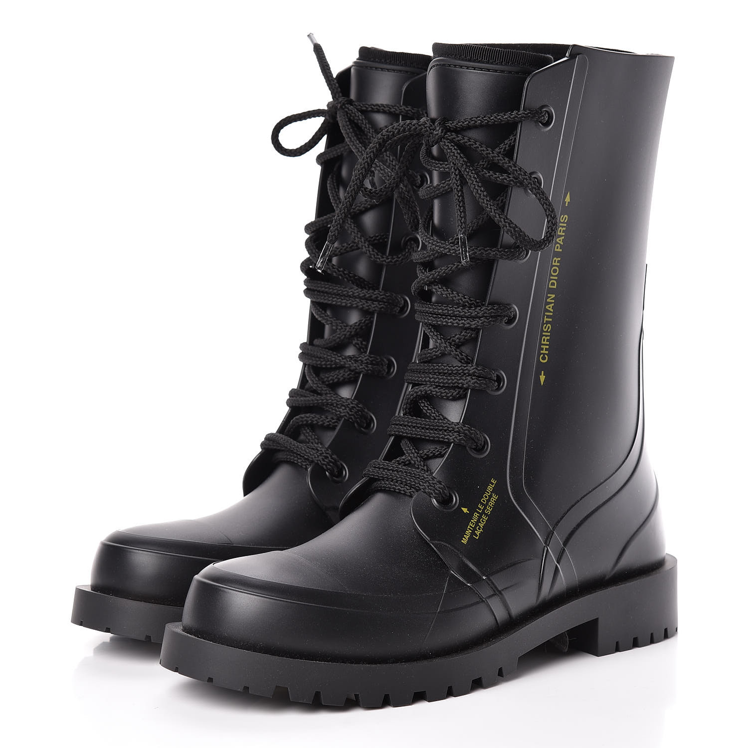 diorcamp rubber ankle boot