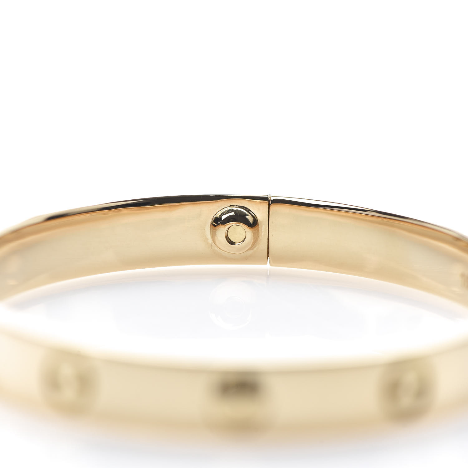 18 karat gold cartier bracelet
