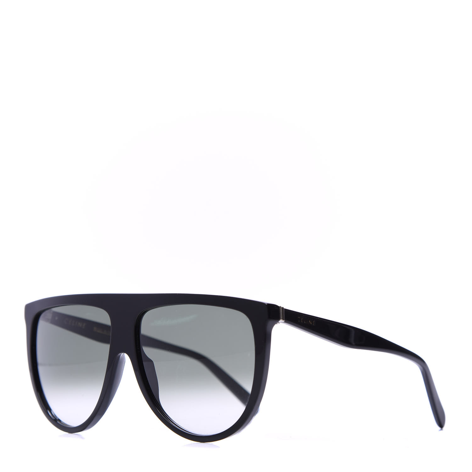 CELINE Acetate Thin Shadow Sunglasses CL41435/S Black 609618 | FASHIONPHILE