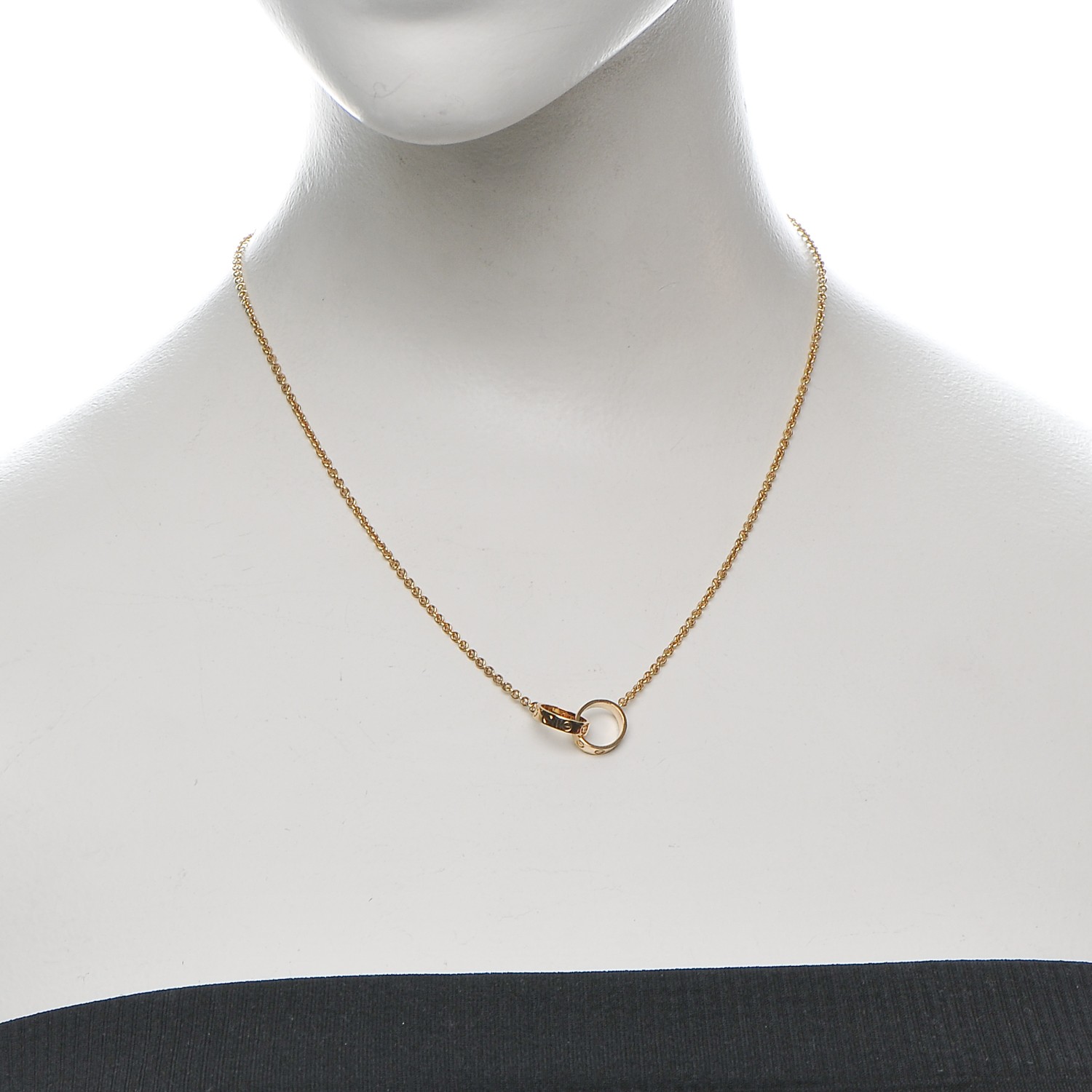 cartier interlocking love necklace