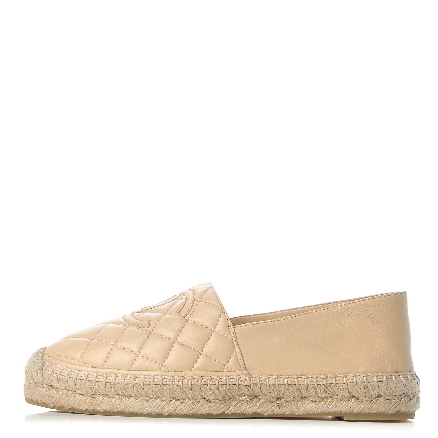 chanel quilted espadrilles