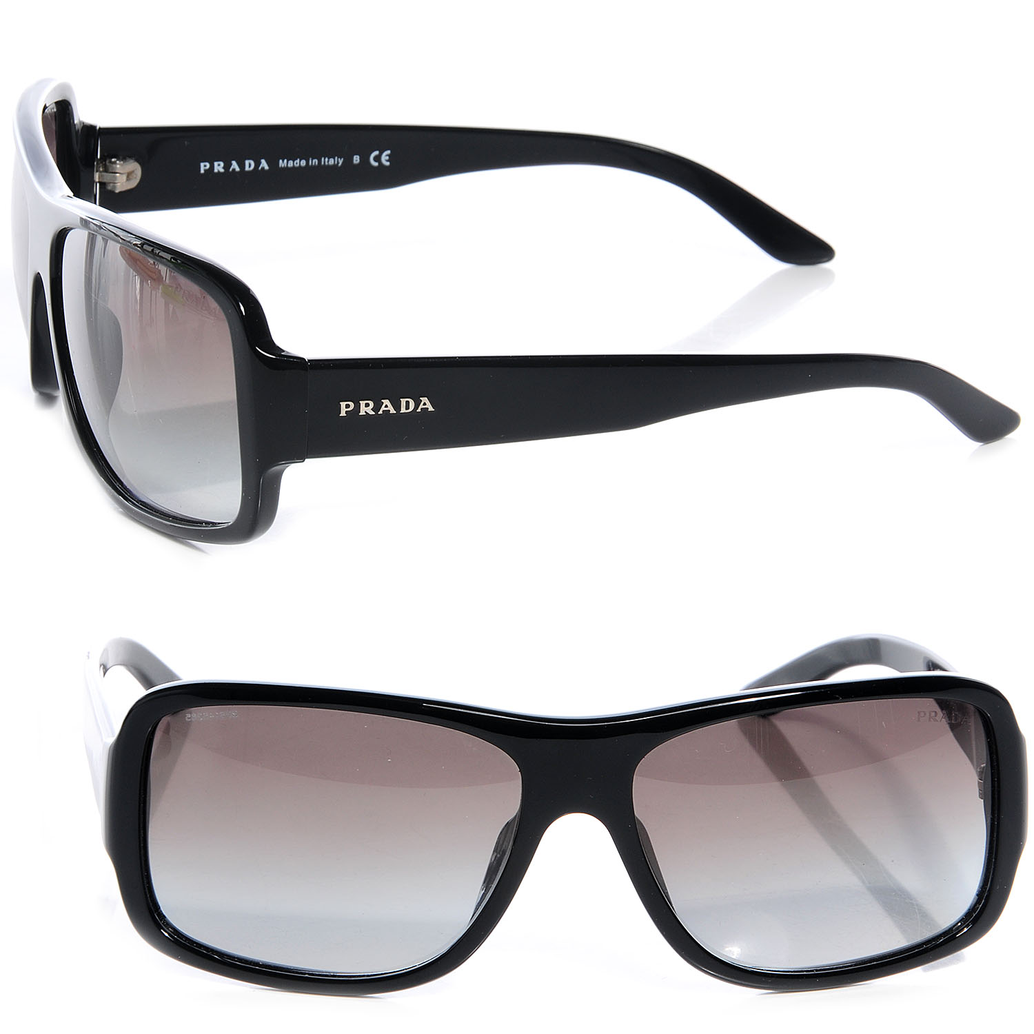 prada black sunglasses
