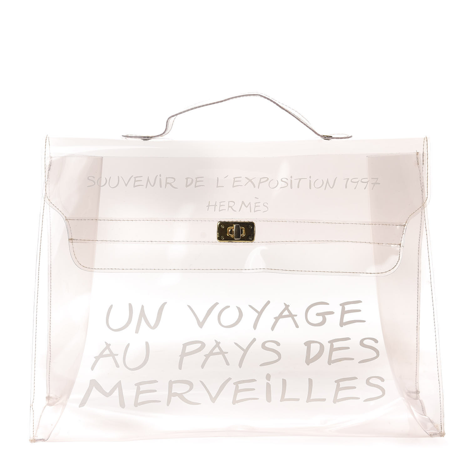 hermes kelly transparent