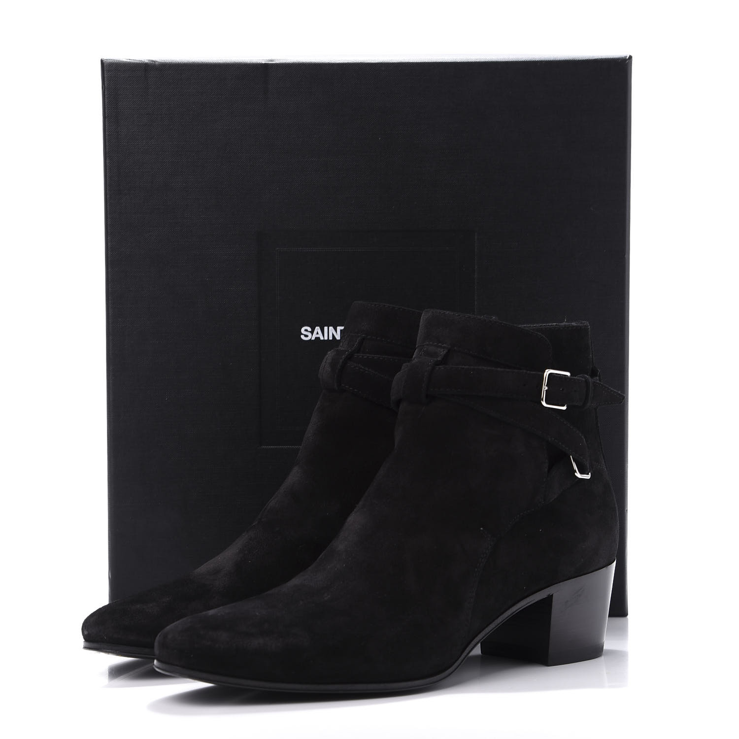 saint laurent blake ankle boots