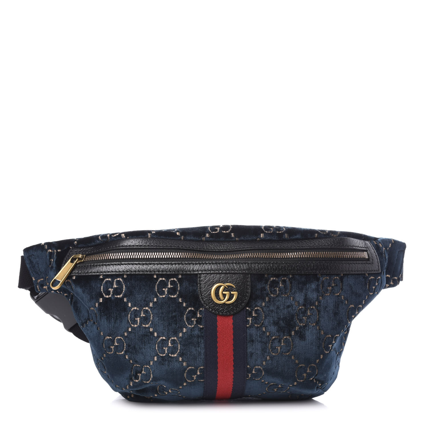 gucci fanny pack velvet