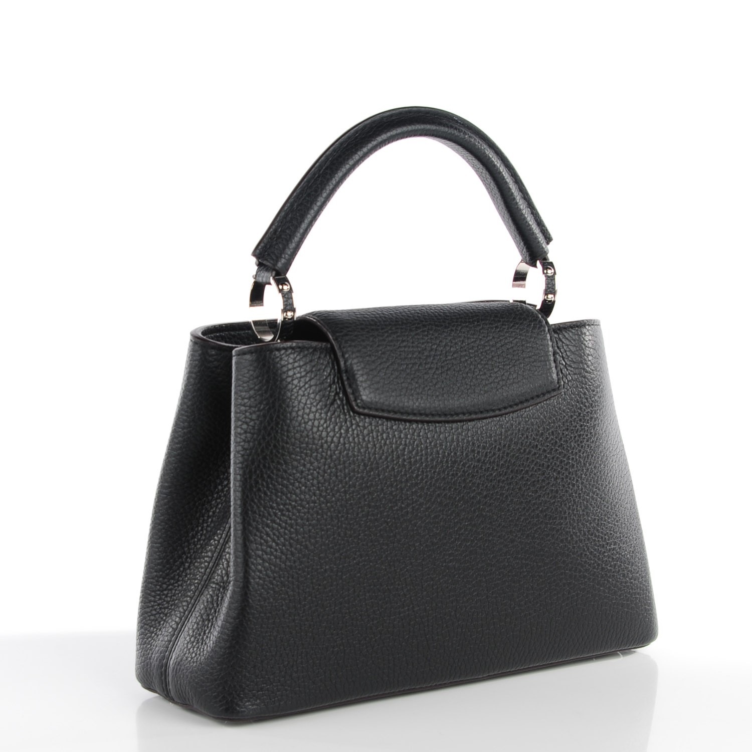 louis vuitton taurillon capucines bb black