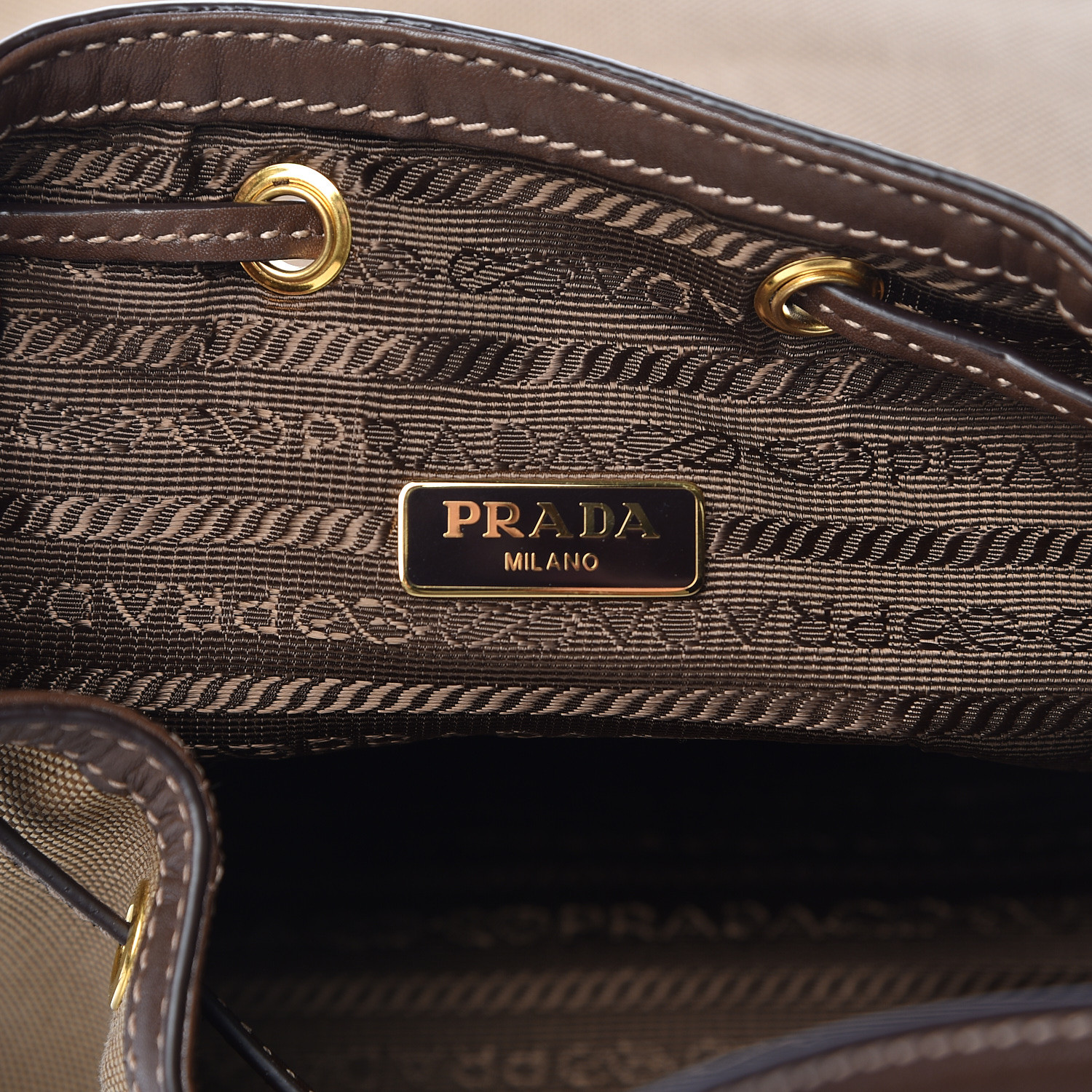 prada jacquard micro bag