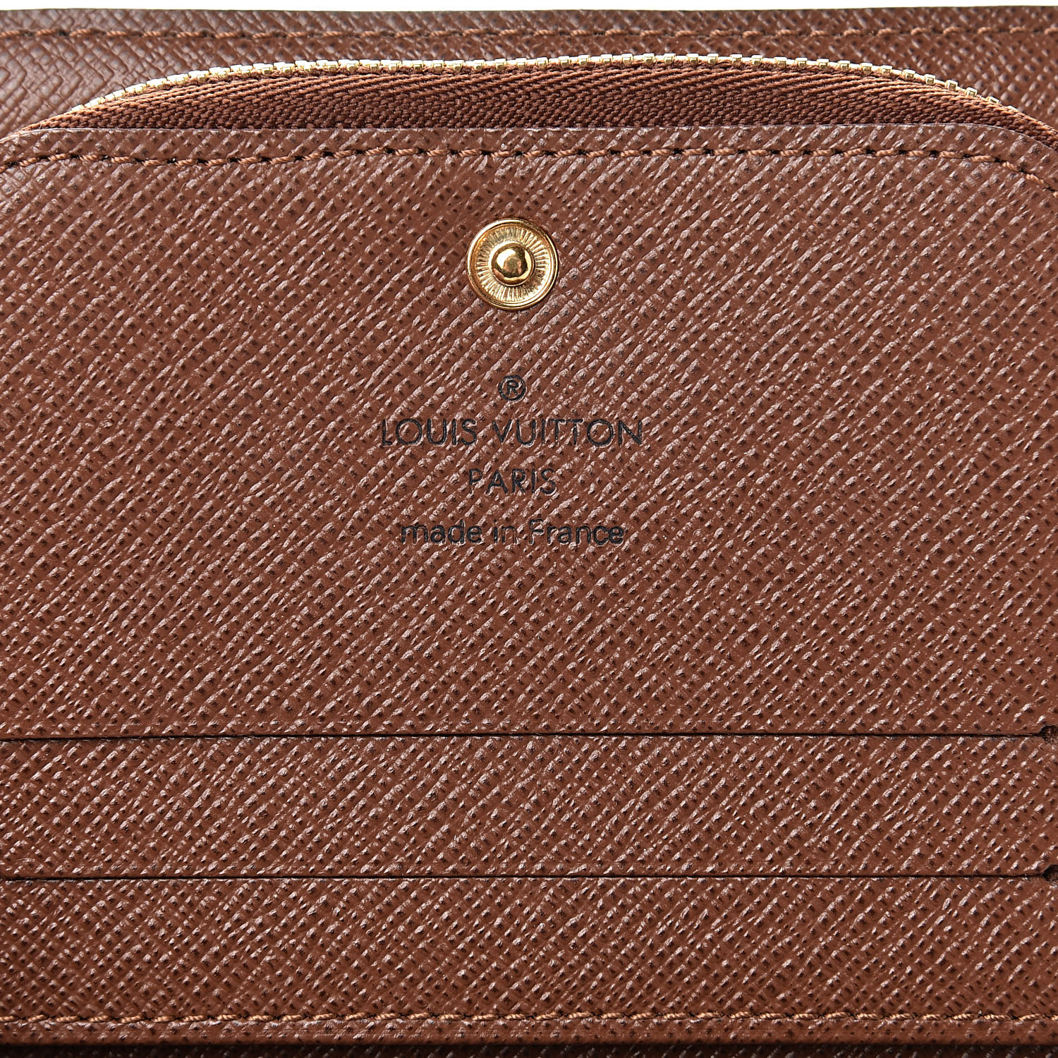 Authentic Louis Vuitton Wallet Long Portefeiulle Sarah Bifold Brown  Monogram Vin