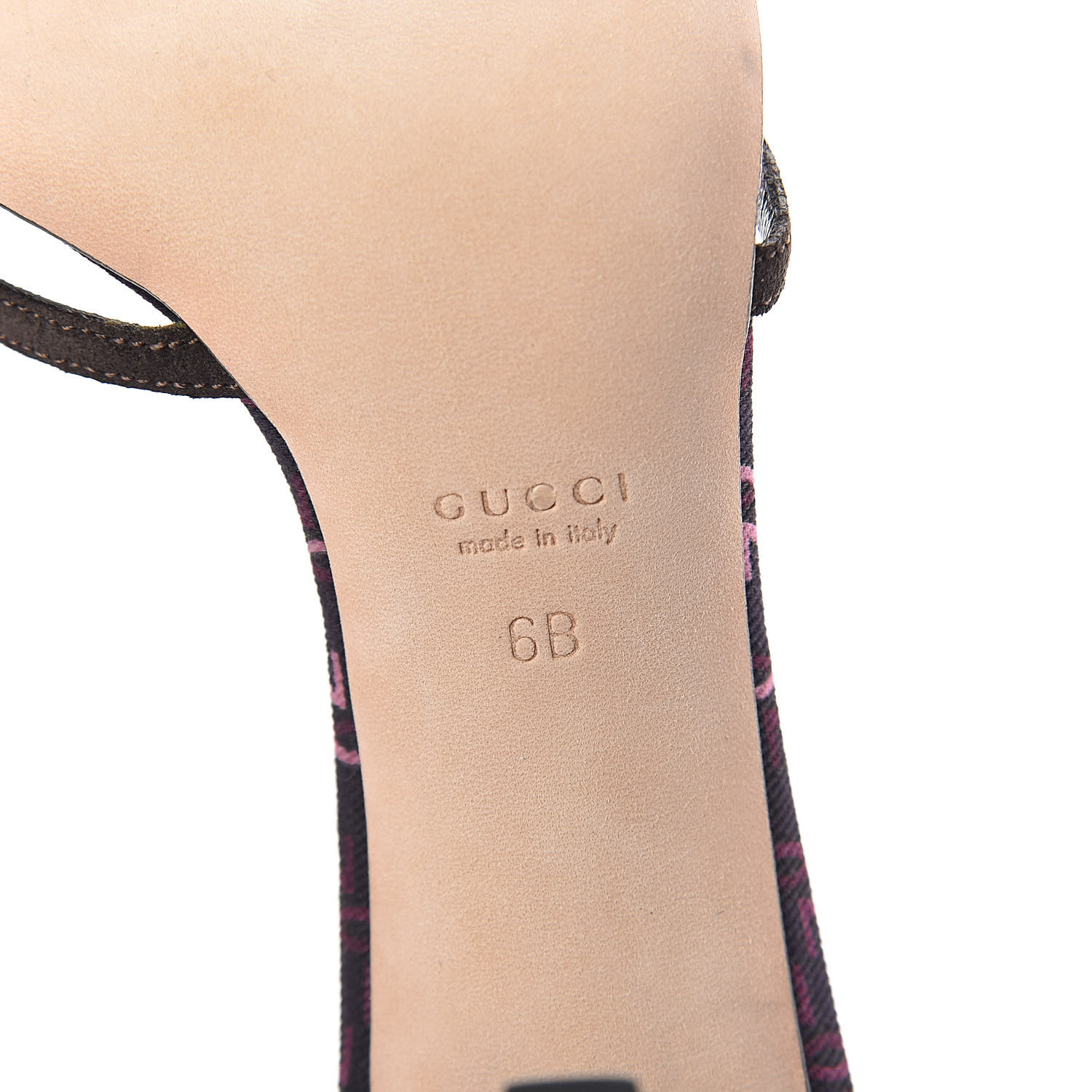 gucci suede sandals