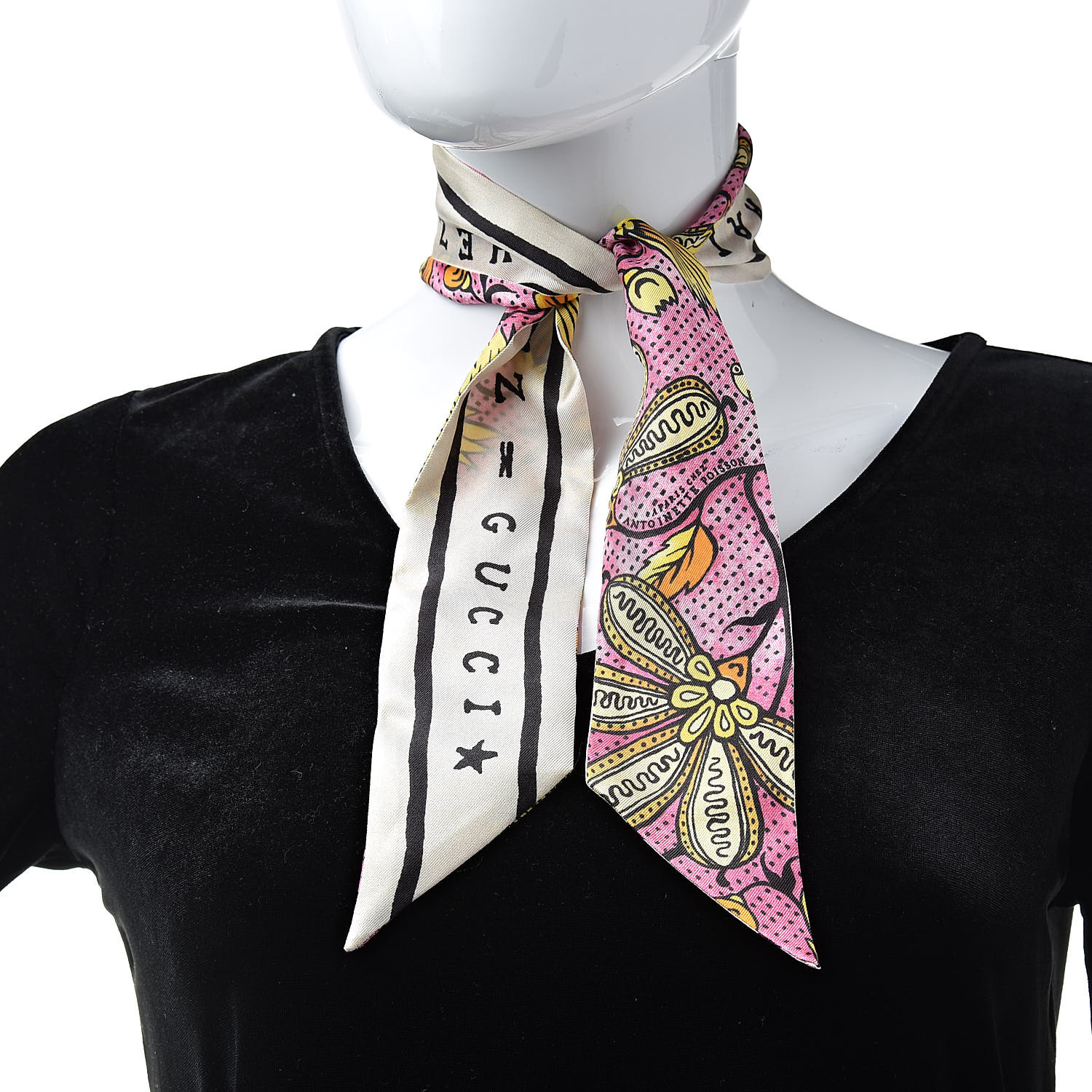 gucci skinny scarf