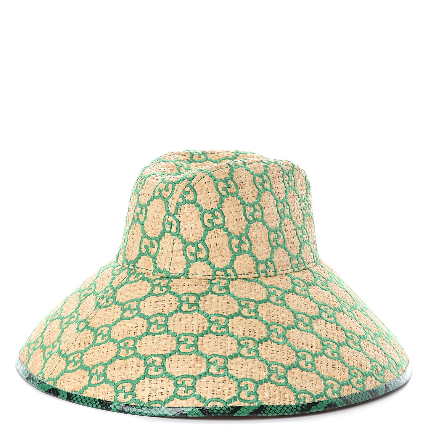 green gucci hat
