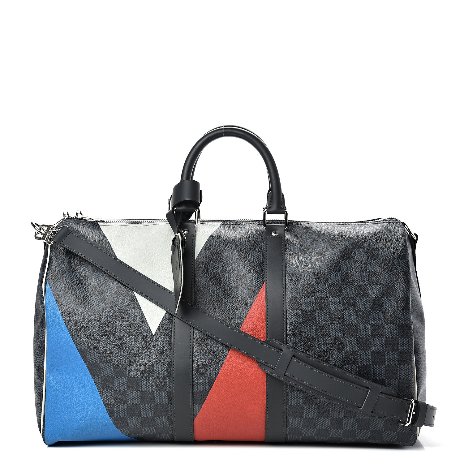 LOUIS VUITTON Damier Cobalt America&#39;s Cup Regatta Keepall Bandouliere 45 541783