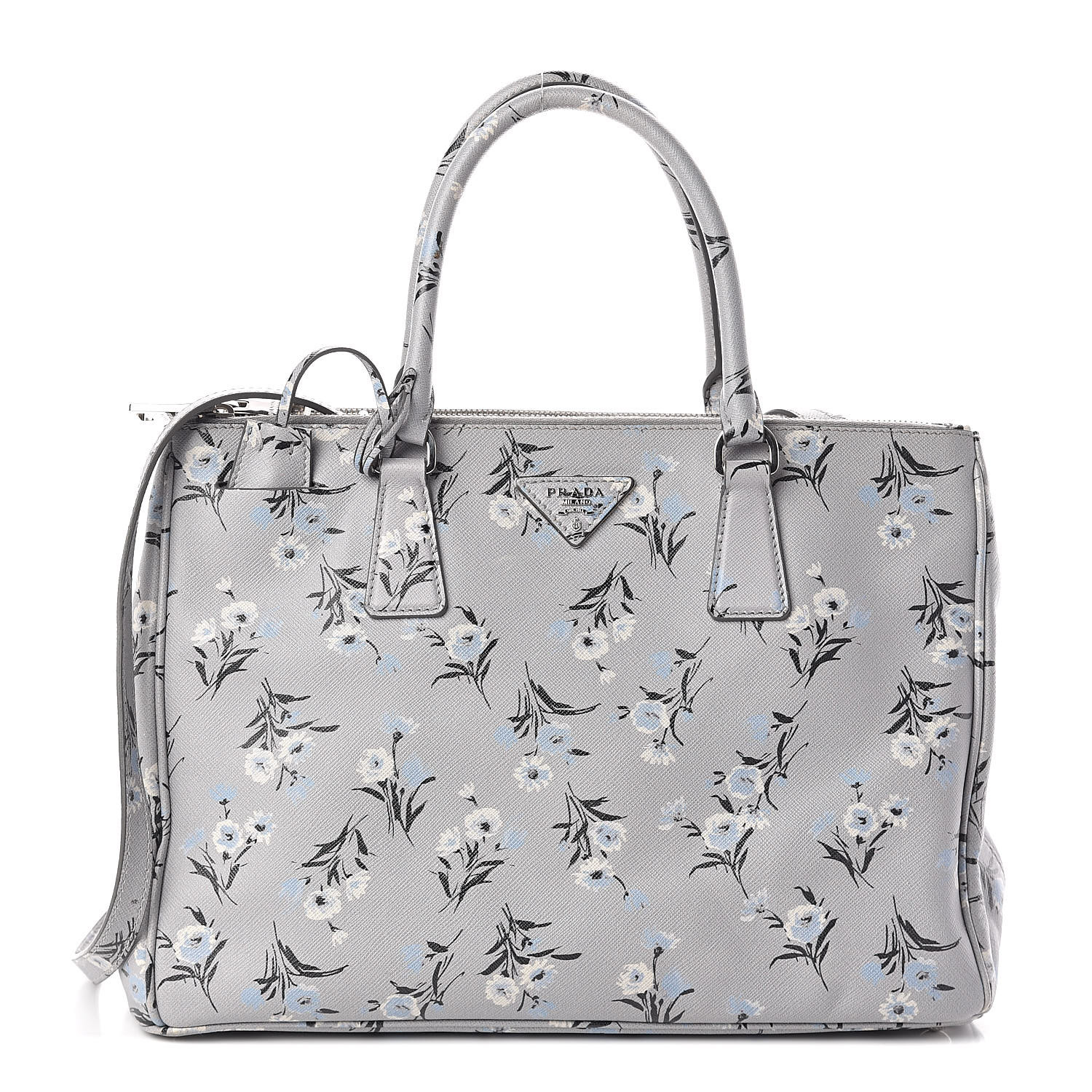 prada zip tote
