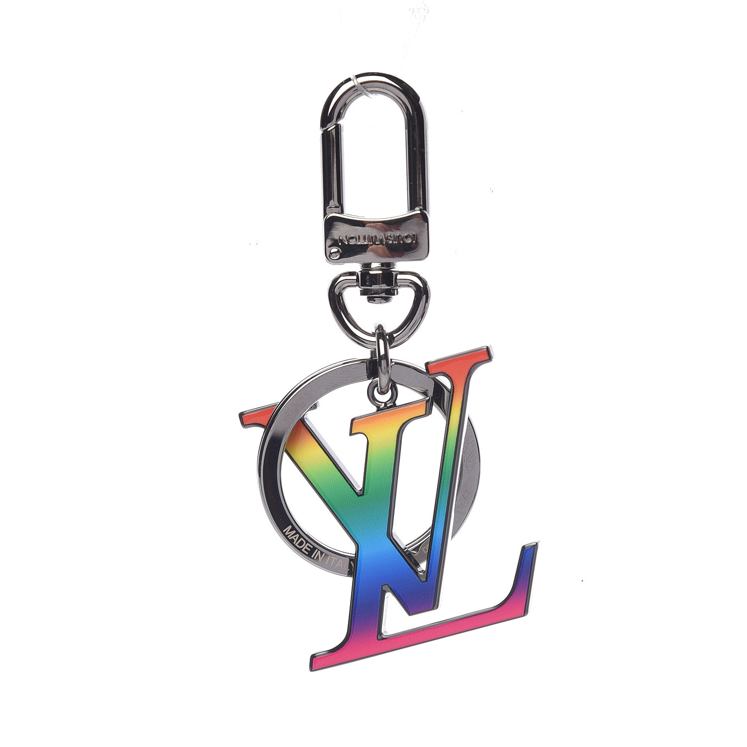 LOUIS VUITTON LV Rainbow MCA Bag Charm Key Holder 471972