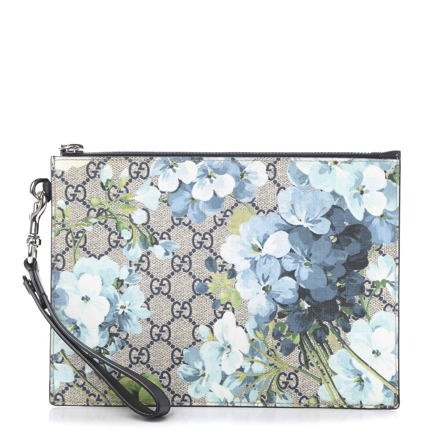 gucci blooms pouch blue