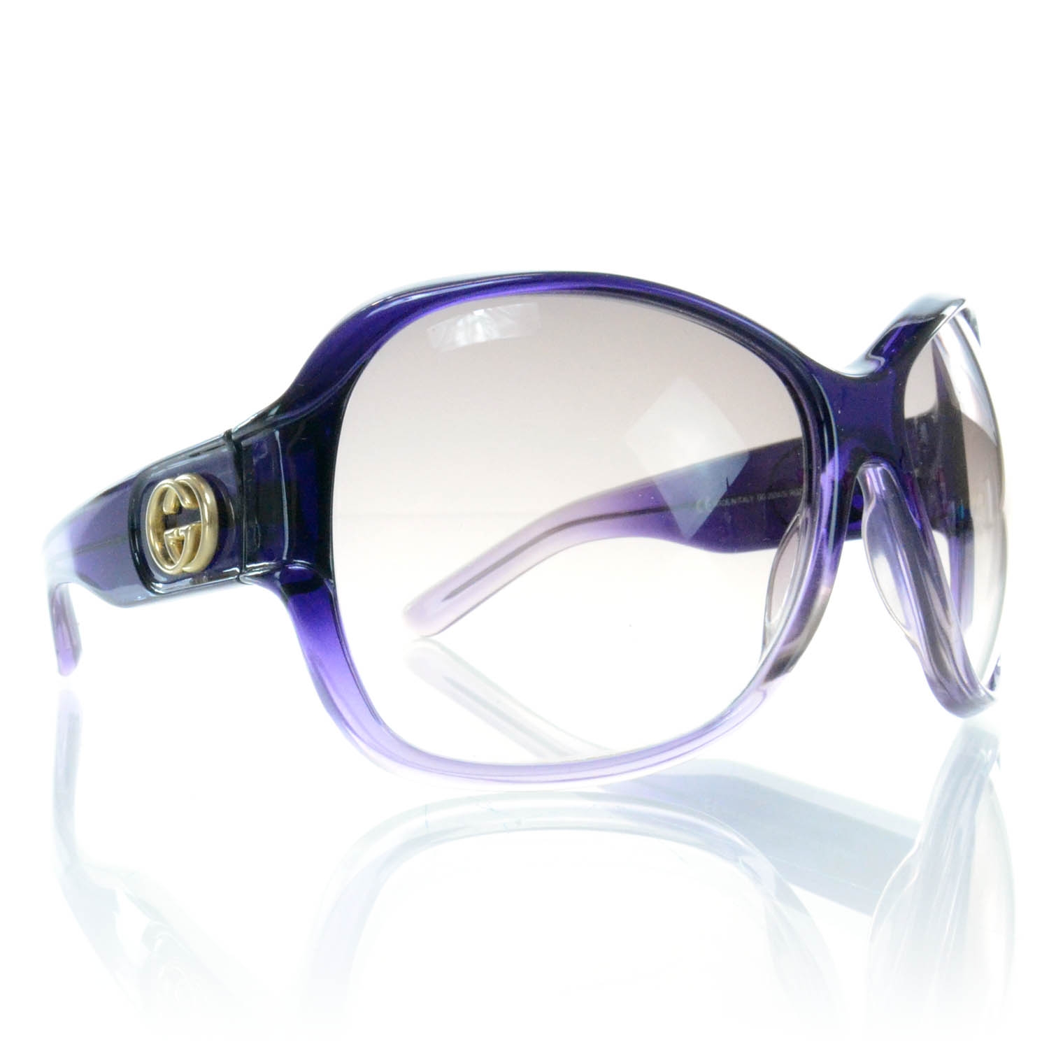 purple gucci glasses