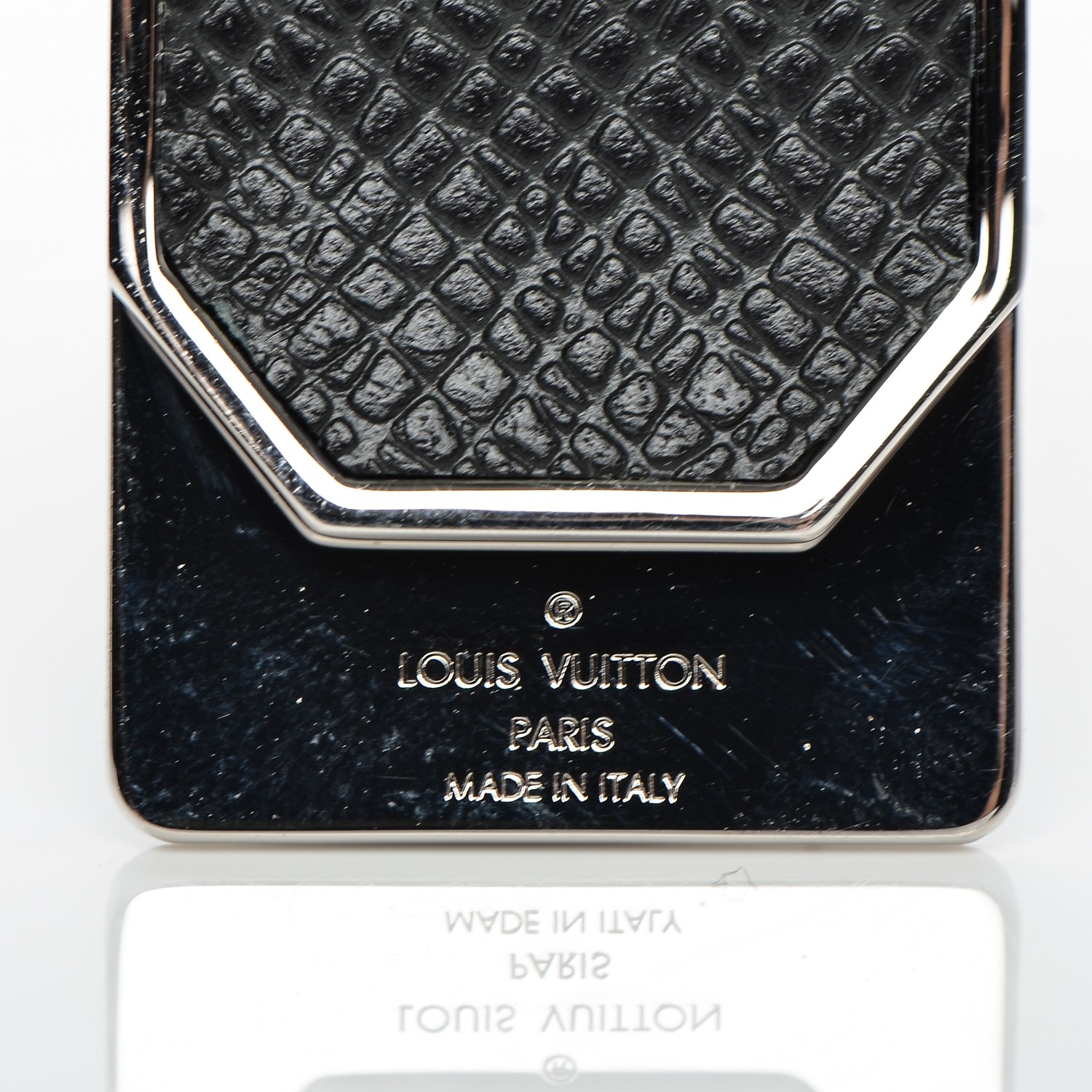 LOUIS VUITTON Monogram Money Clip Wallet Billfold 47908