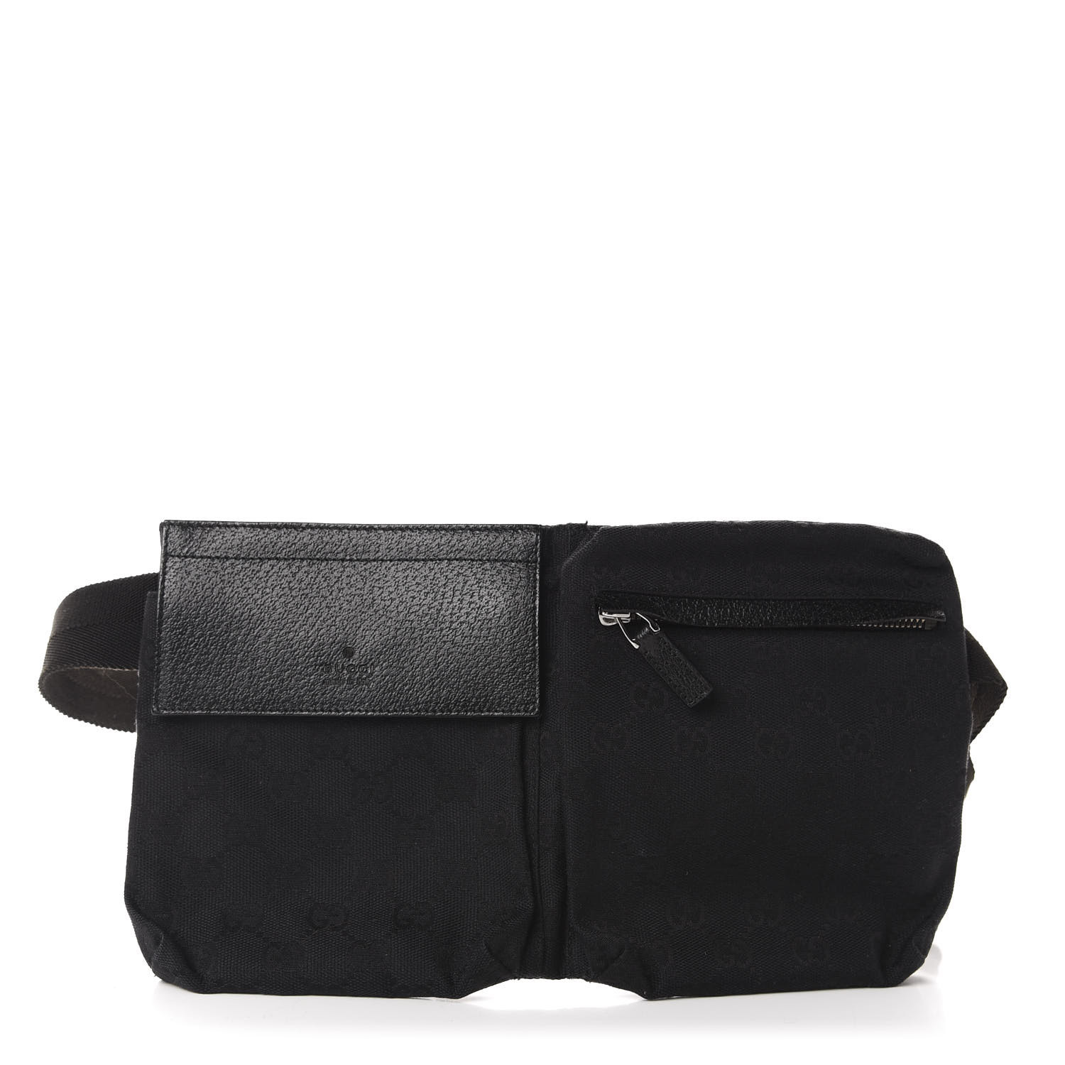gucci monogram waist bag