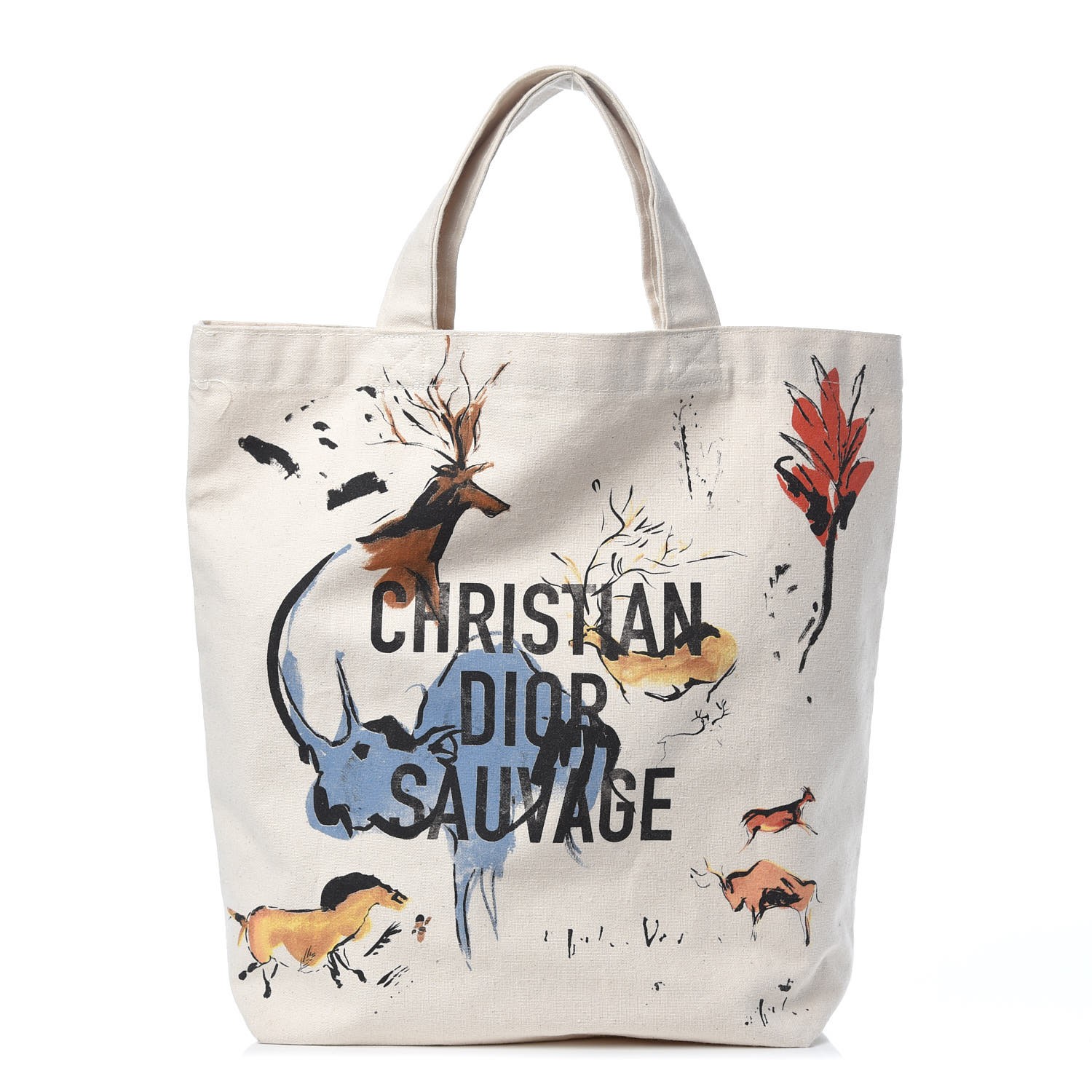 dior canvas shopper