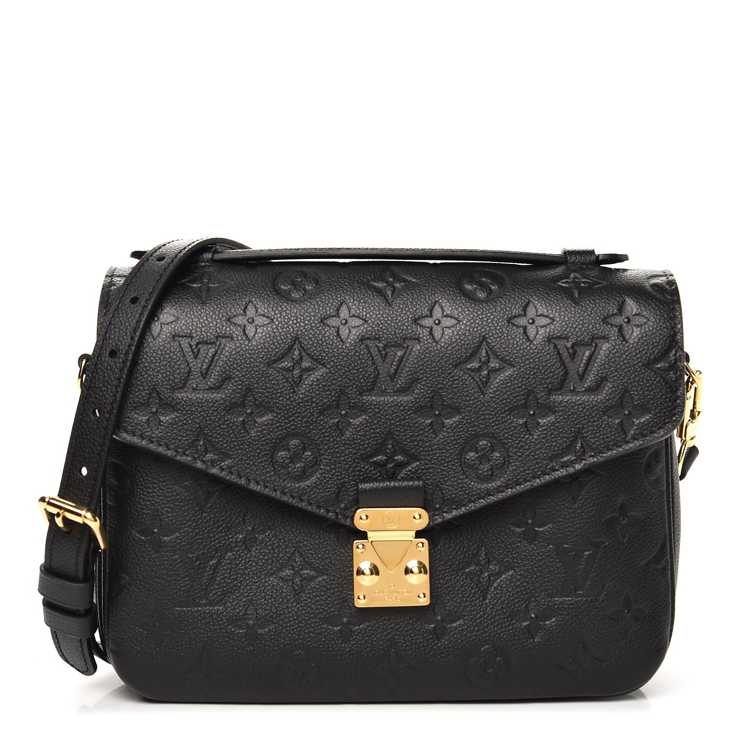 LOUIS VUITTON Empreinte Pochette Metis Black 247248