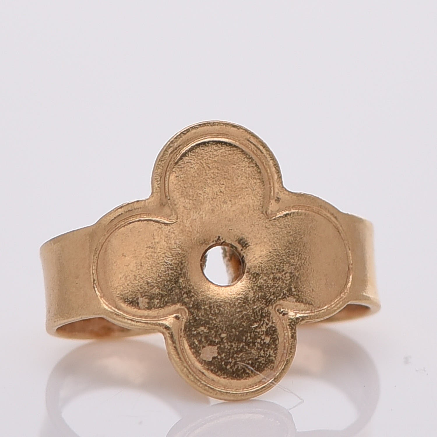 Louis Vuitton Gold Blooming Earrings Golden Metal ref.342794