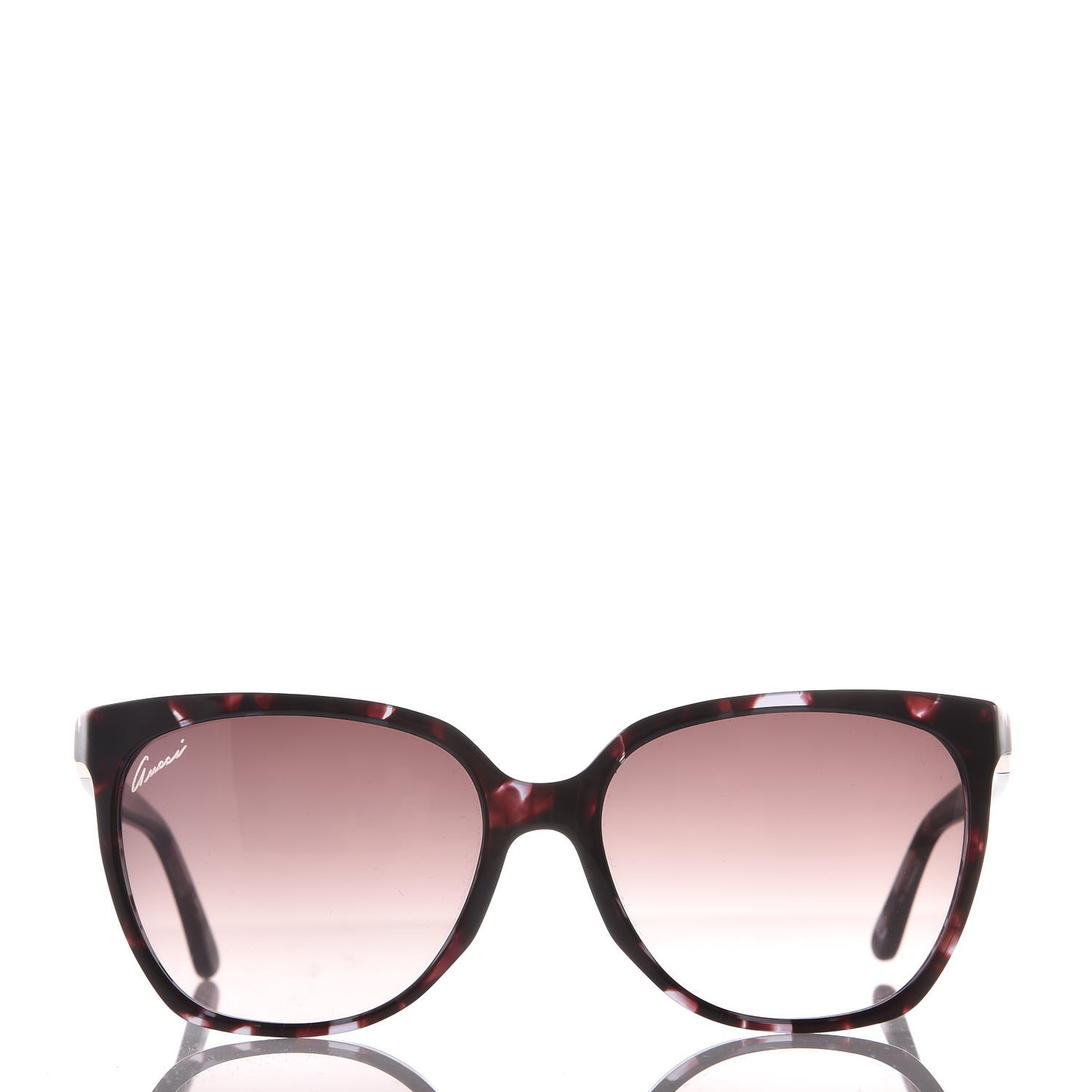 gucci round tortoiseshell acetate sunglasses