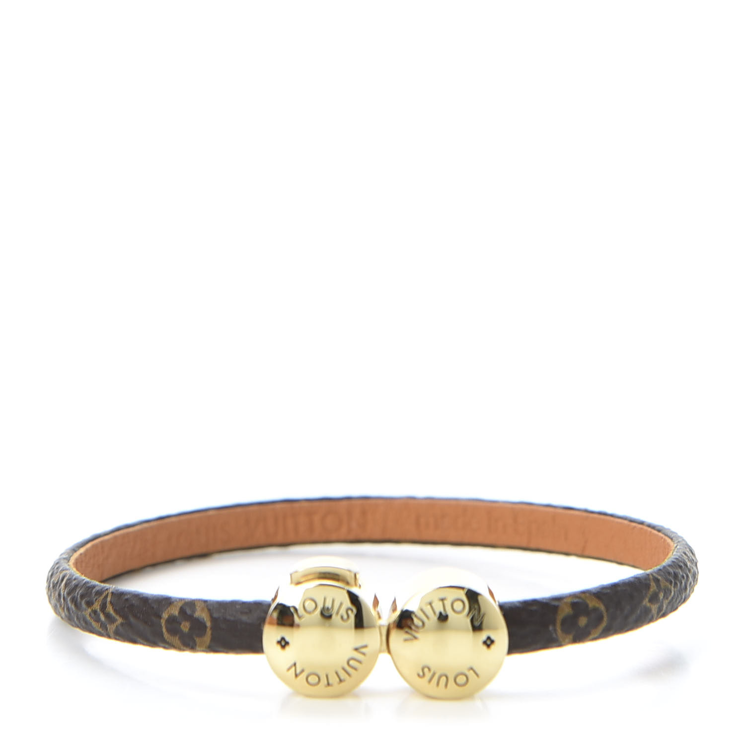 LOUIS VUITTON Monogram Mini Historic Bracelet 17 579476