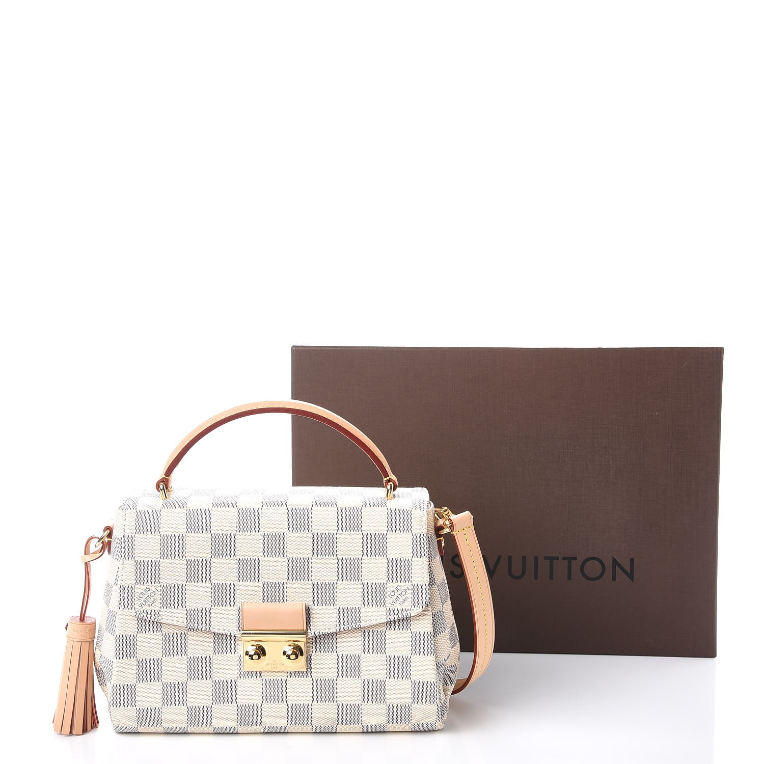 lv croisette azur LOUIS VUITTON Damier Azur Croisette 259792