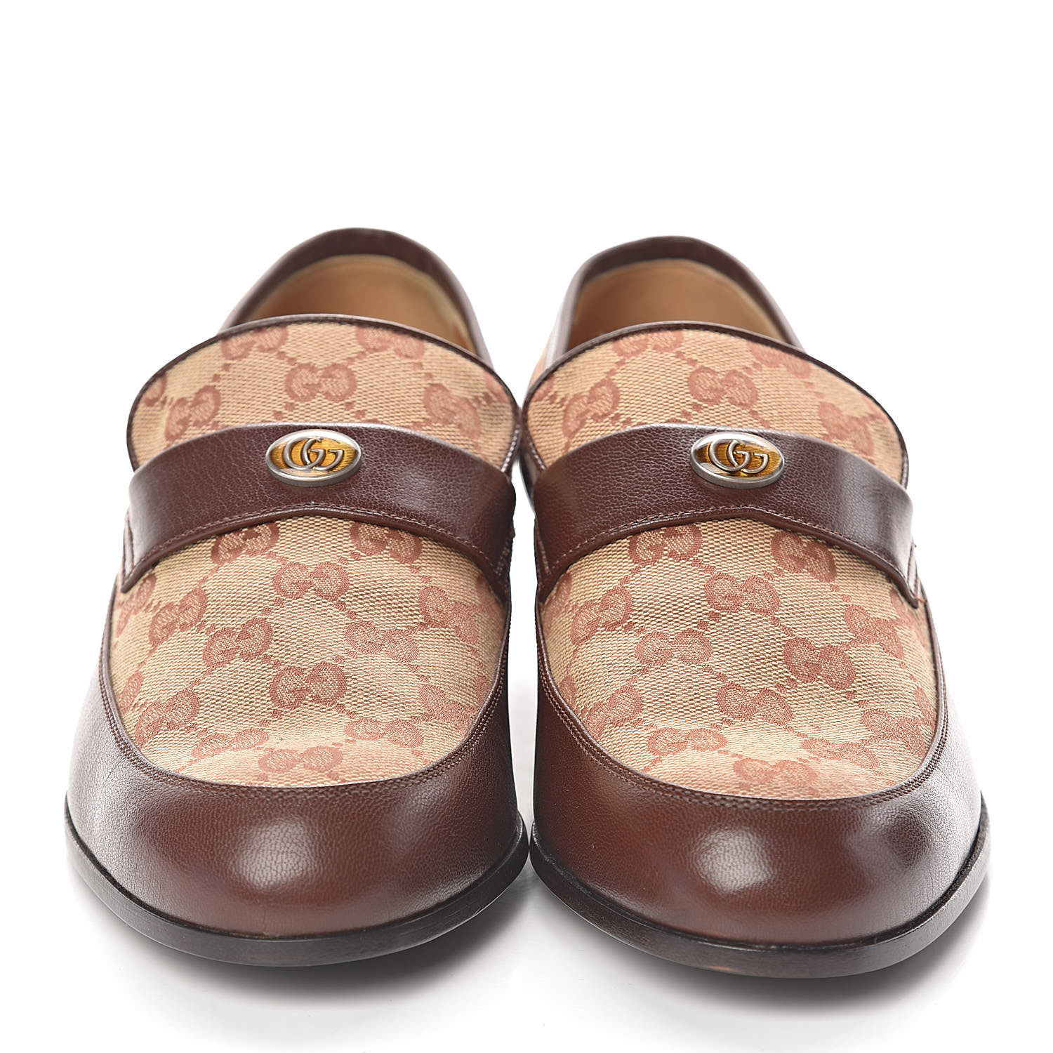 gucci canvas loafer