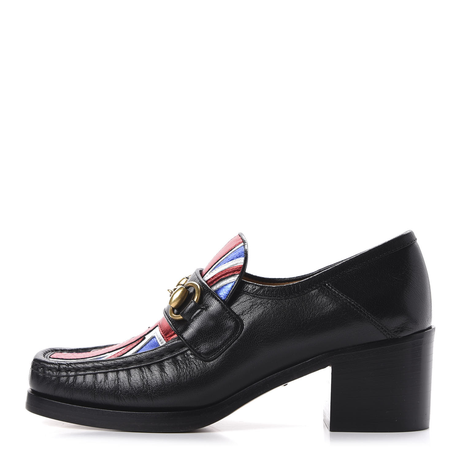 gucci union jack loafers