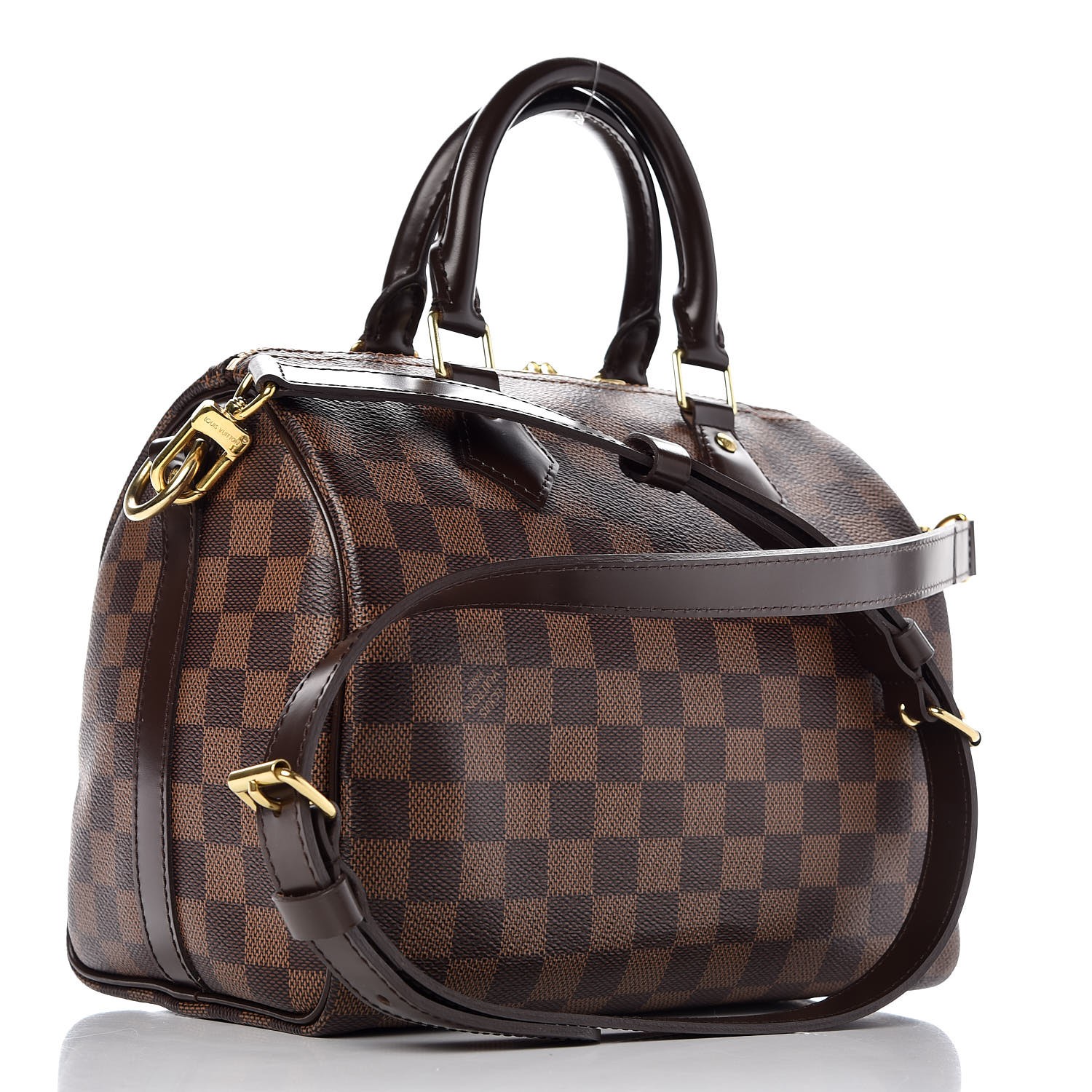 outfit speedy bandouliere 25 damier ebene