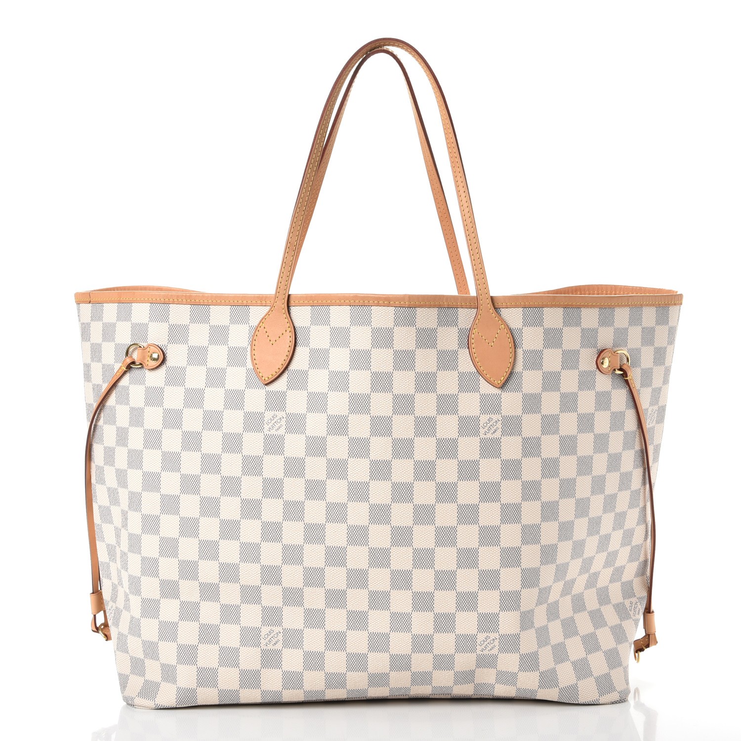 Louis Vuitton Neverfull GM Damier Azur Rose | 3D model