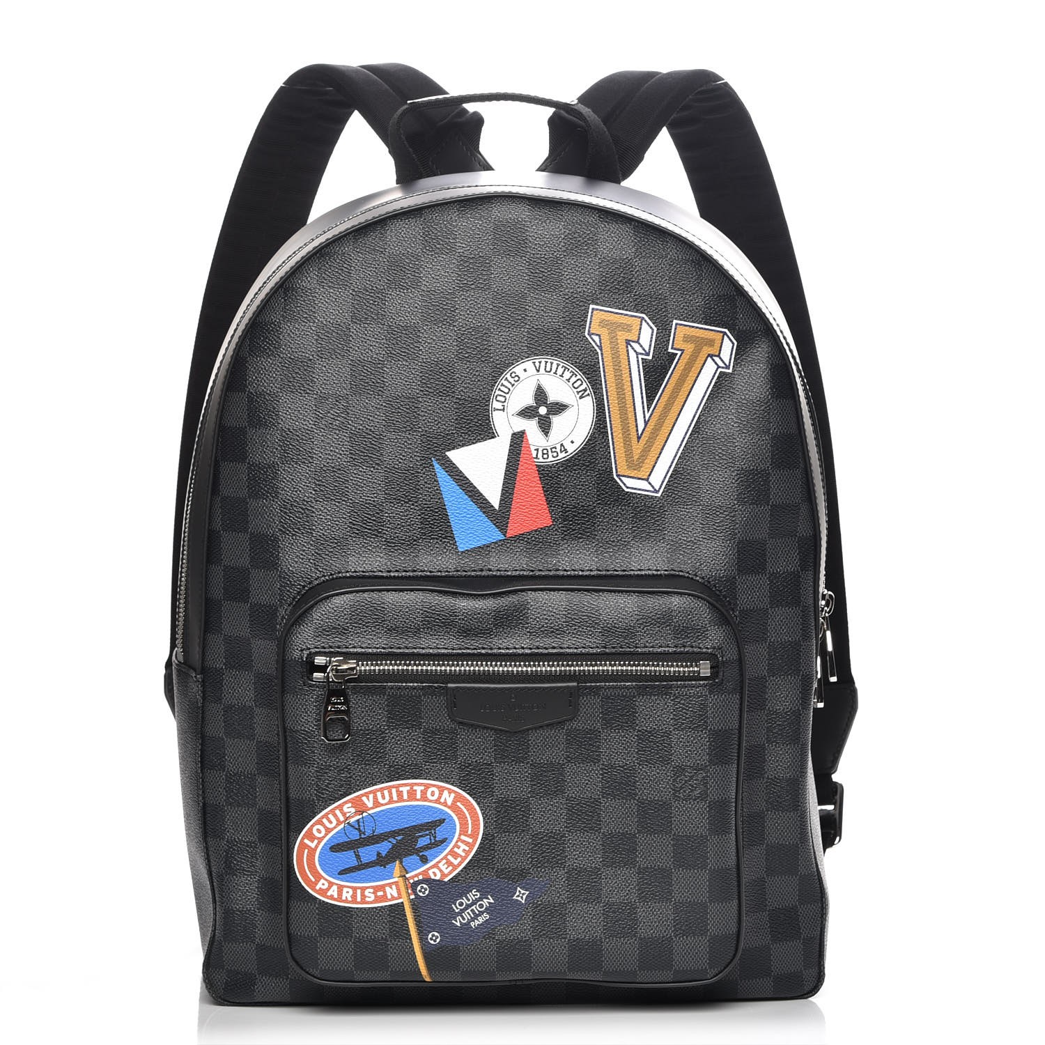 Replica Louis Vuitton N41473 Josh Backpack Damier Graphite Canvas