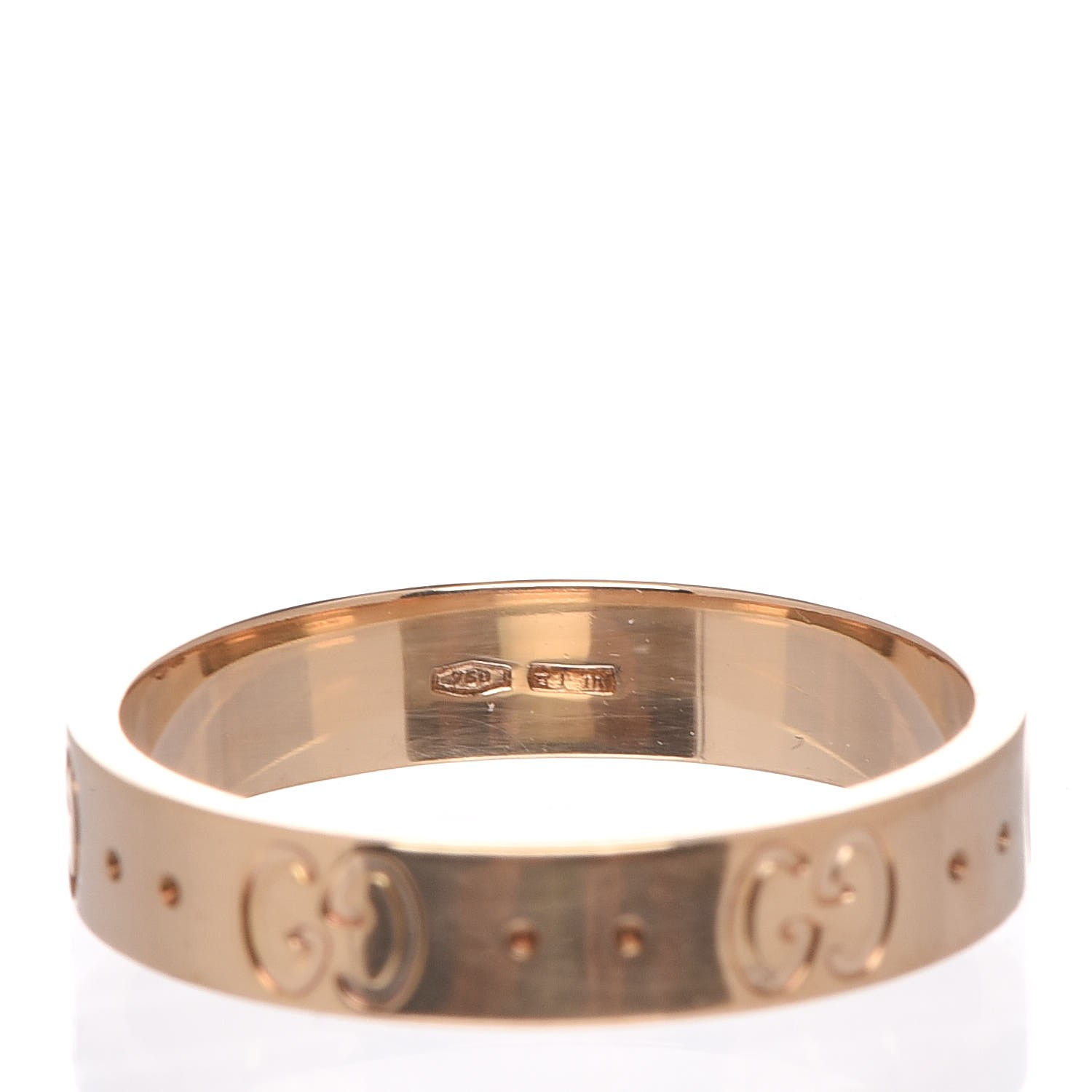 gucci icon thin band yellow gold
