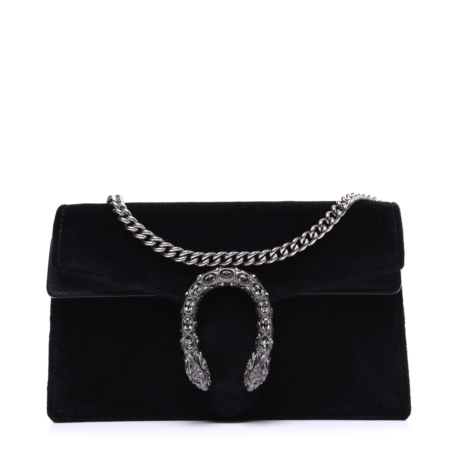 gucci dionysus mini black velvet