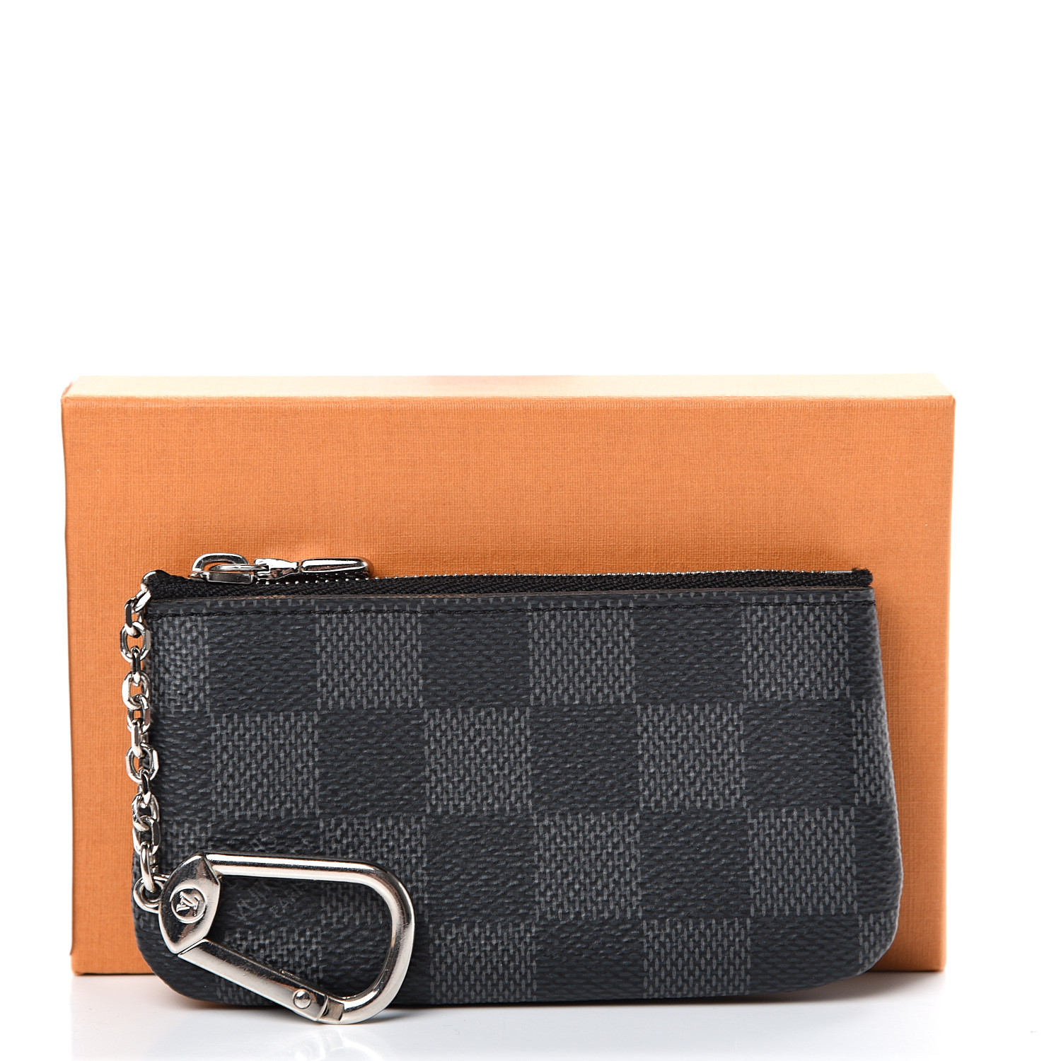 LOUIS VUITTON Damier Graphite Key Pouch 571302