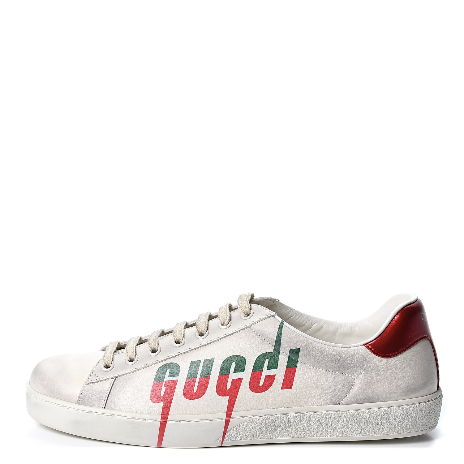 distressed gucci trainers