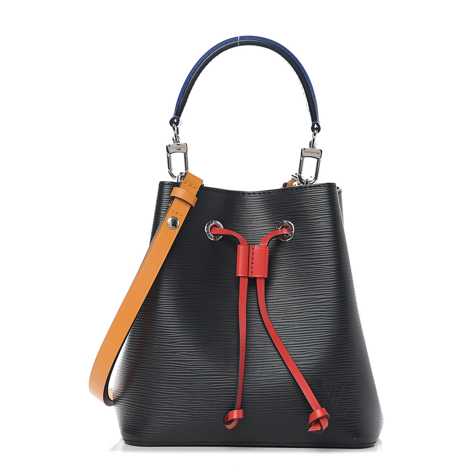 Louis Vuitton Epi Leather Neonoe Noir Safran M52853