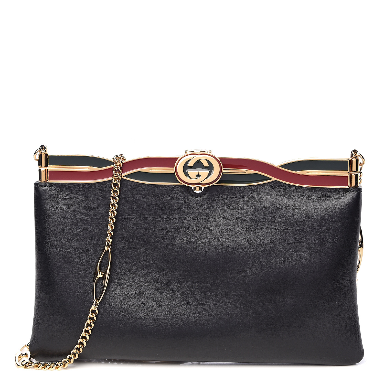 gucci clutch bag black