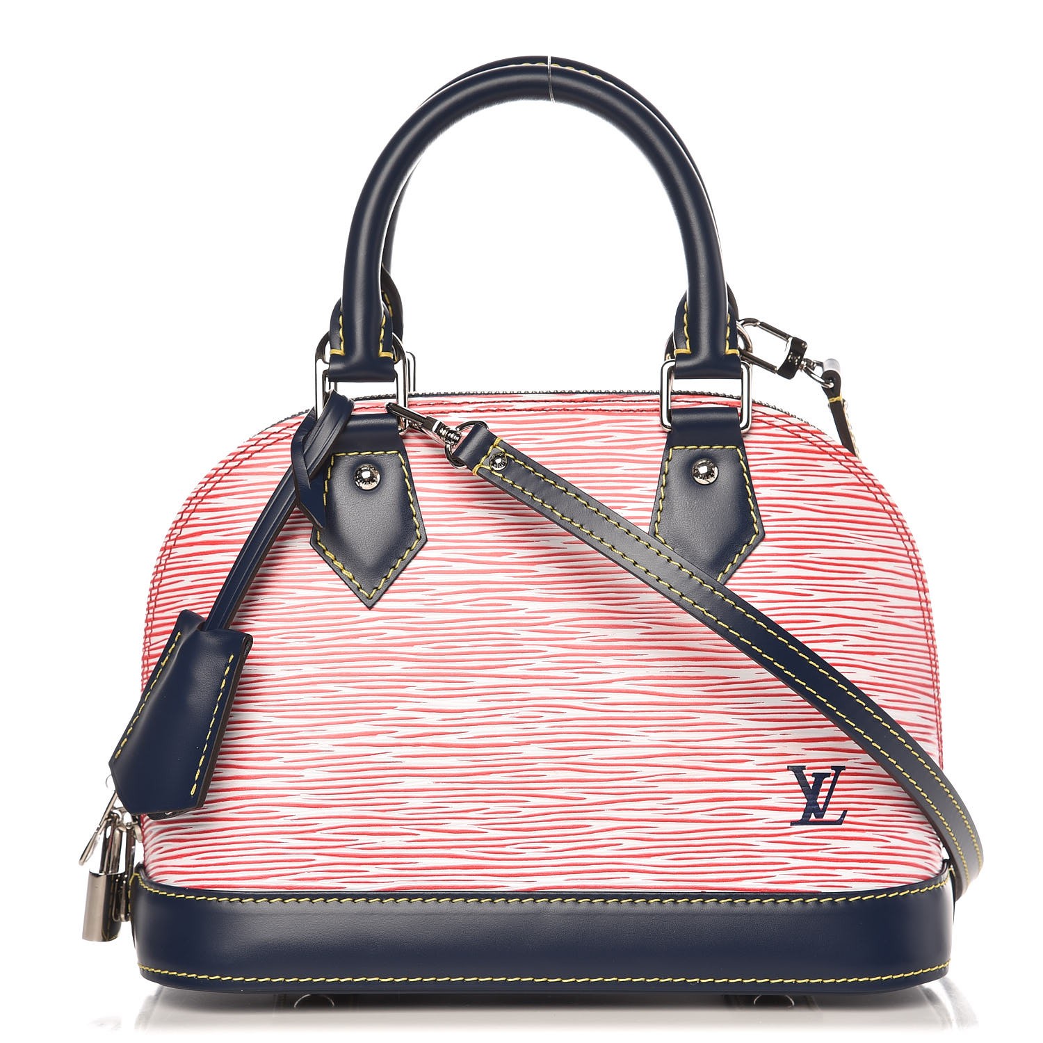 Louis Vuitton Red Python Alma BB Bag - Yoogi's Closet